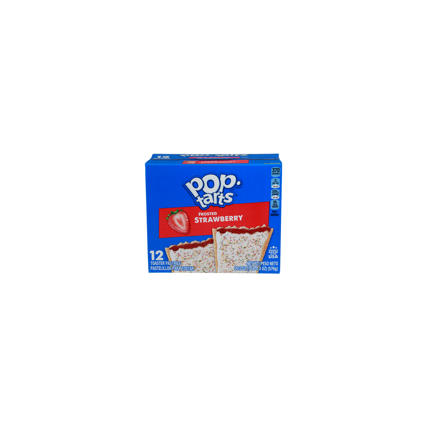 POP-TARTS Strawberry Frosted Toaster Pastries - 1.692 Ounce - 12 Count Image 1 of 4