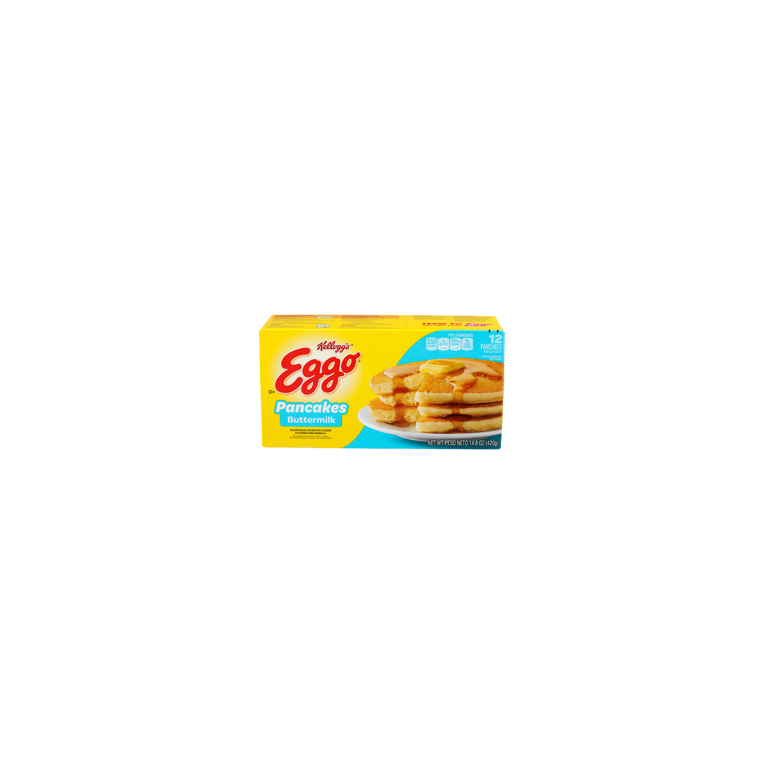 KELLOGG's Eggo Buttermilk Pancakes - 1.233 Ounce - 12 Count Image 1 of 4