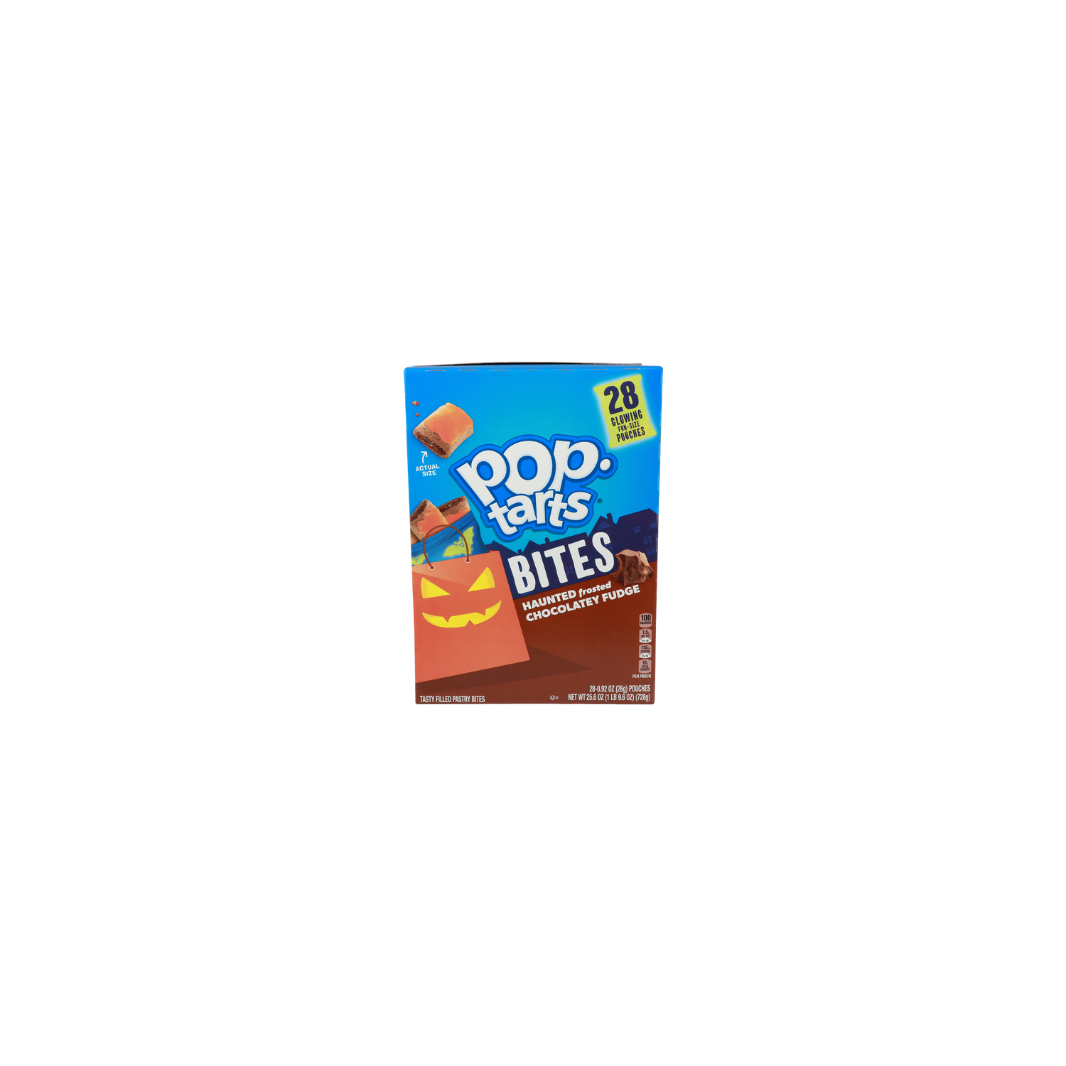 Pop-Tarts Haunted Frosted Chocolatey Fudge Bites - 0.914 Ounce - 28 Count Image 1 of 4
