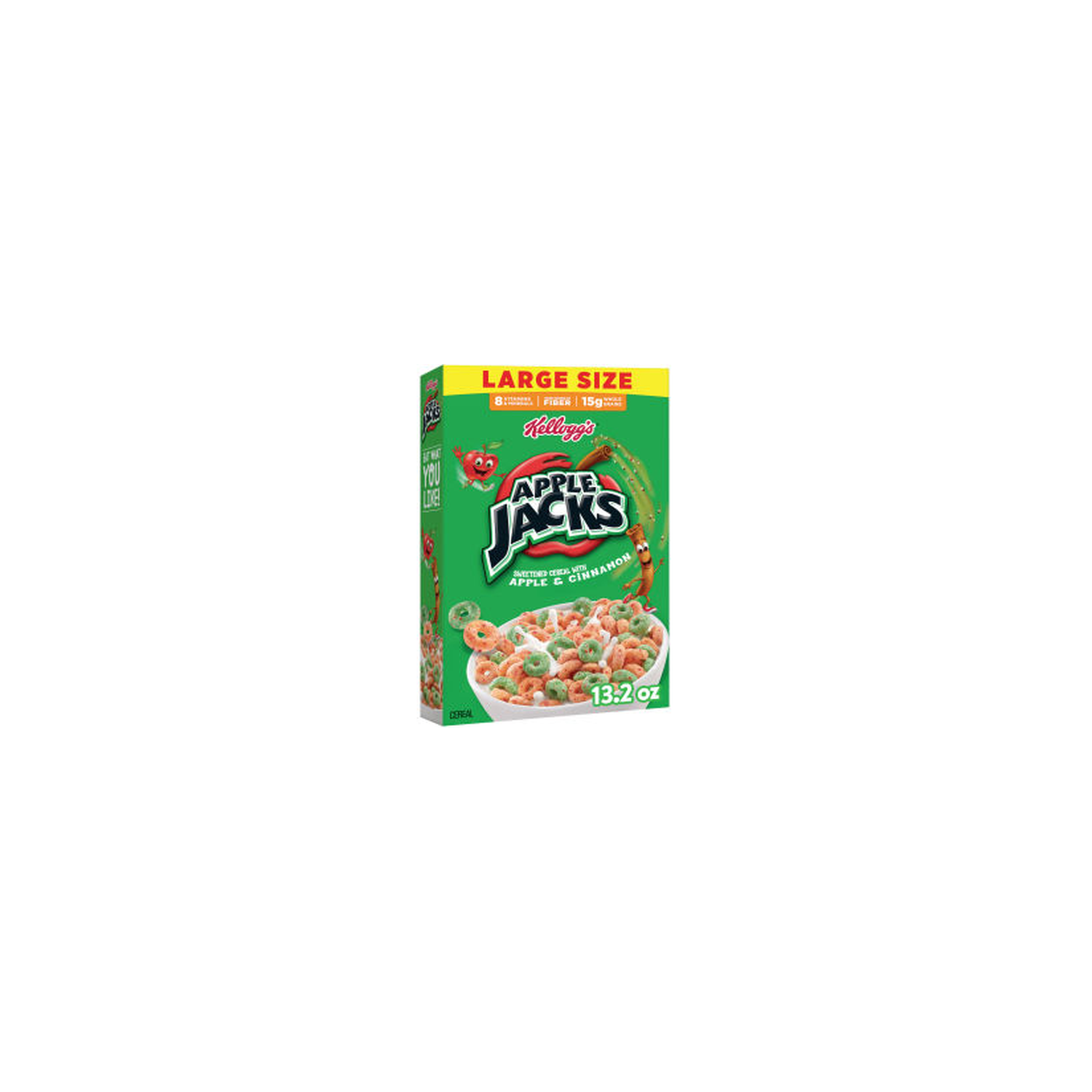 Kellogg's Apple Jacks Cereal - 13.2 Ounce