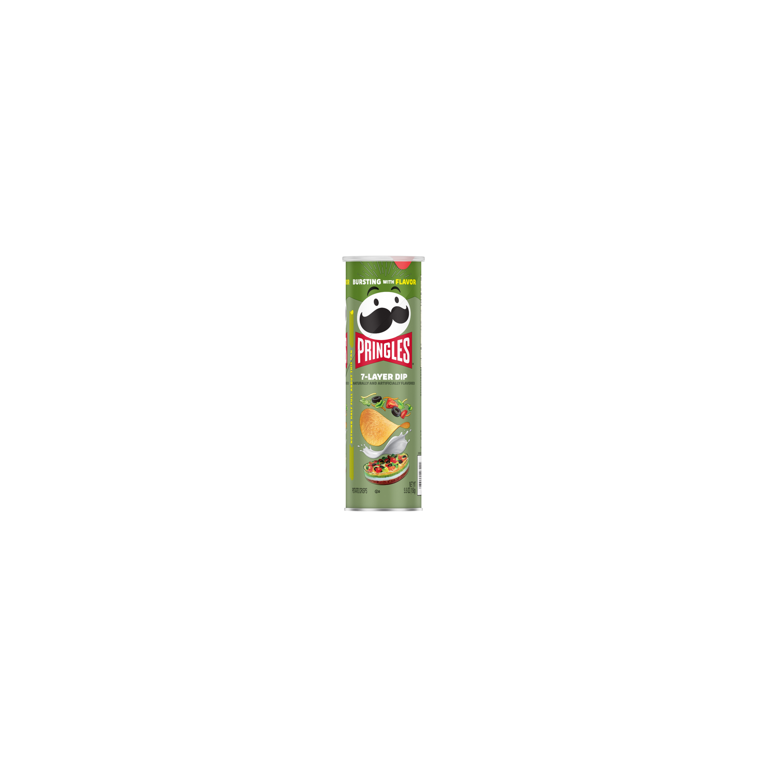 Pringles 7-Layer Dip Potato Crisps Chips - 5.5 Ounce