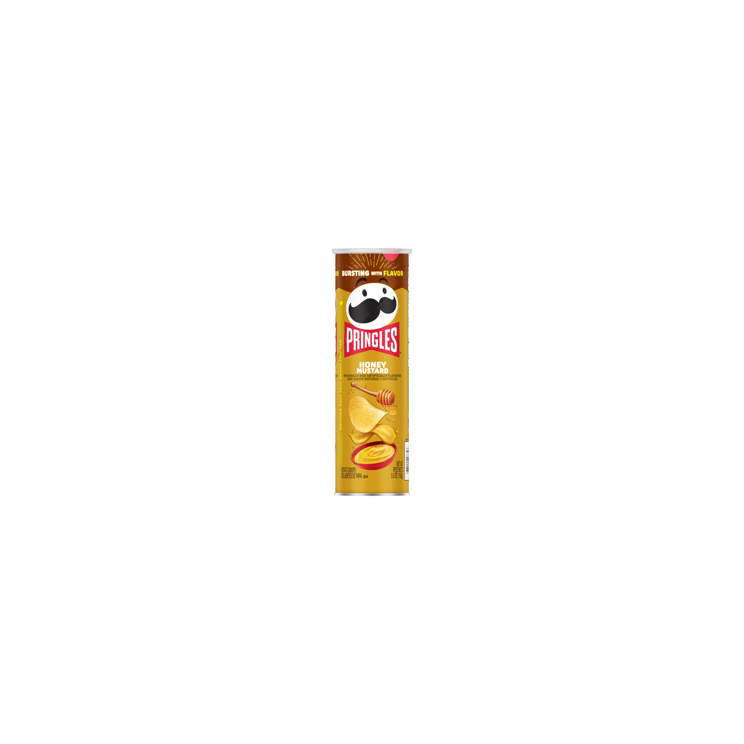 Pringles Honey Mustard Potato Crisps - 5.5 Ounce