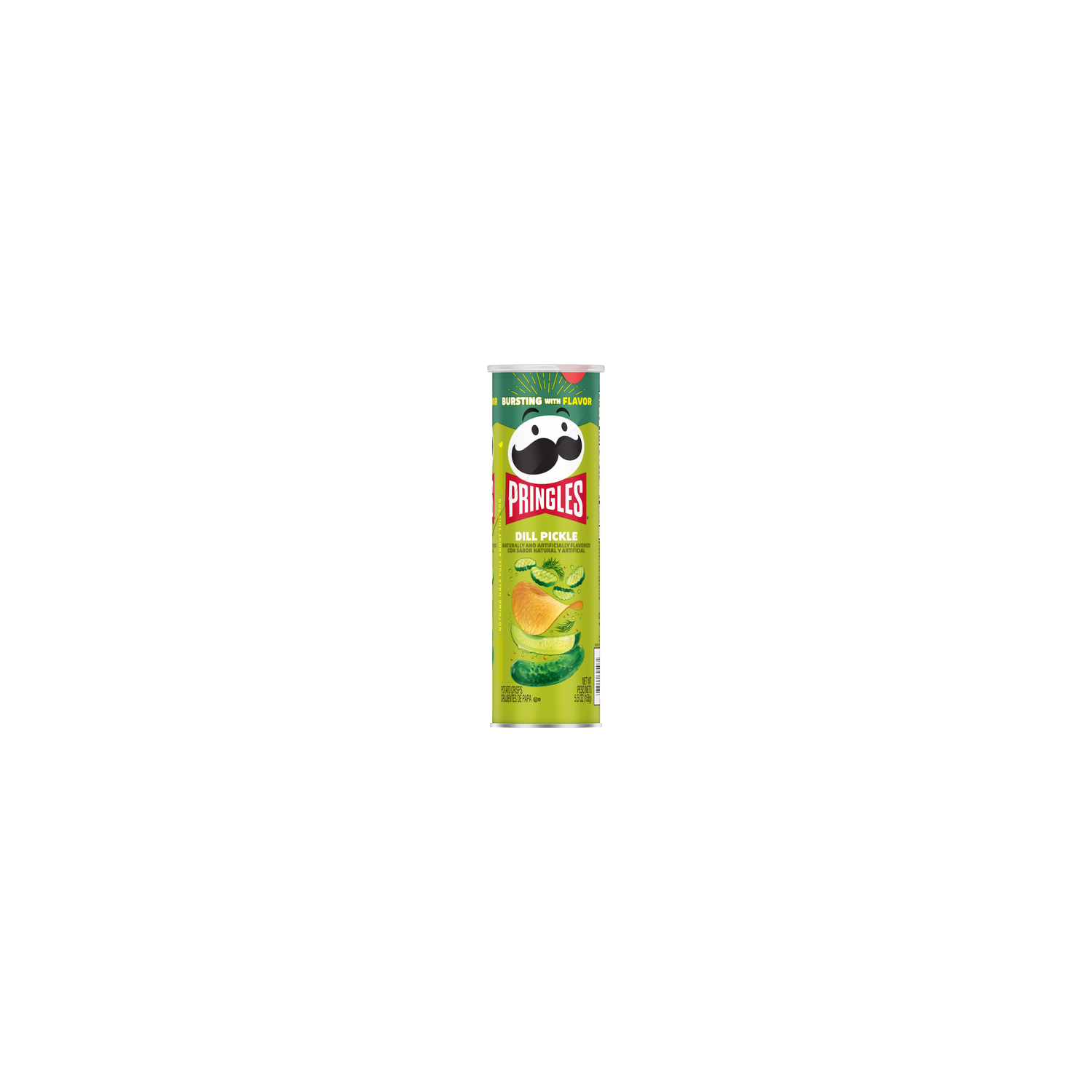 Pringles Dill Pickle Potato Crisps - 5.5 Ounce