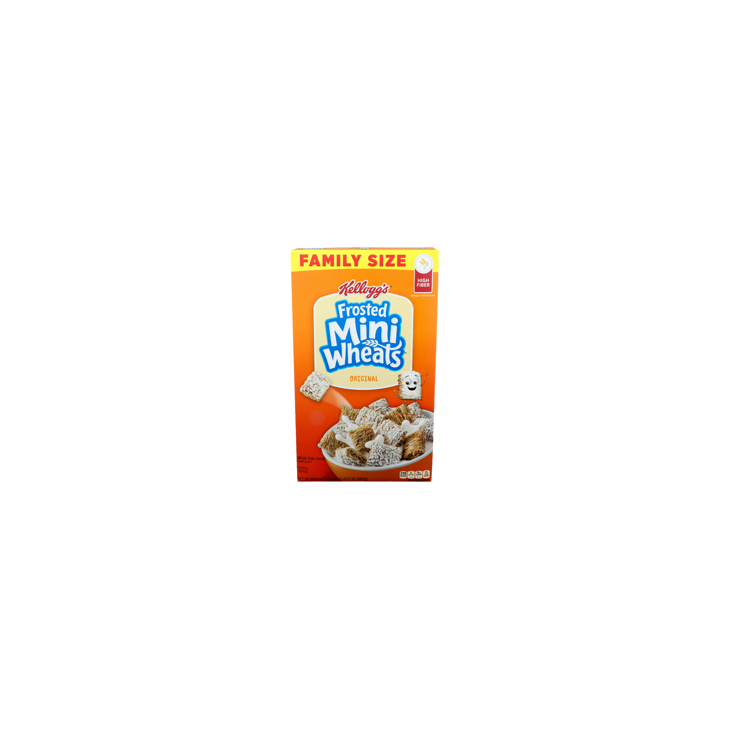 Kellogg's Frosted Mini Wheats Original Family Size Whole Grain Cereal - 24 Ounce Image 1 of 4