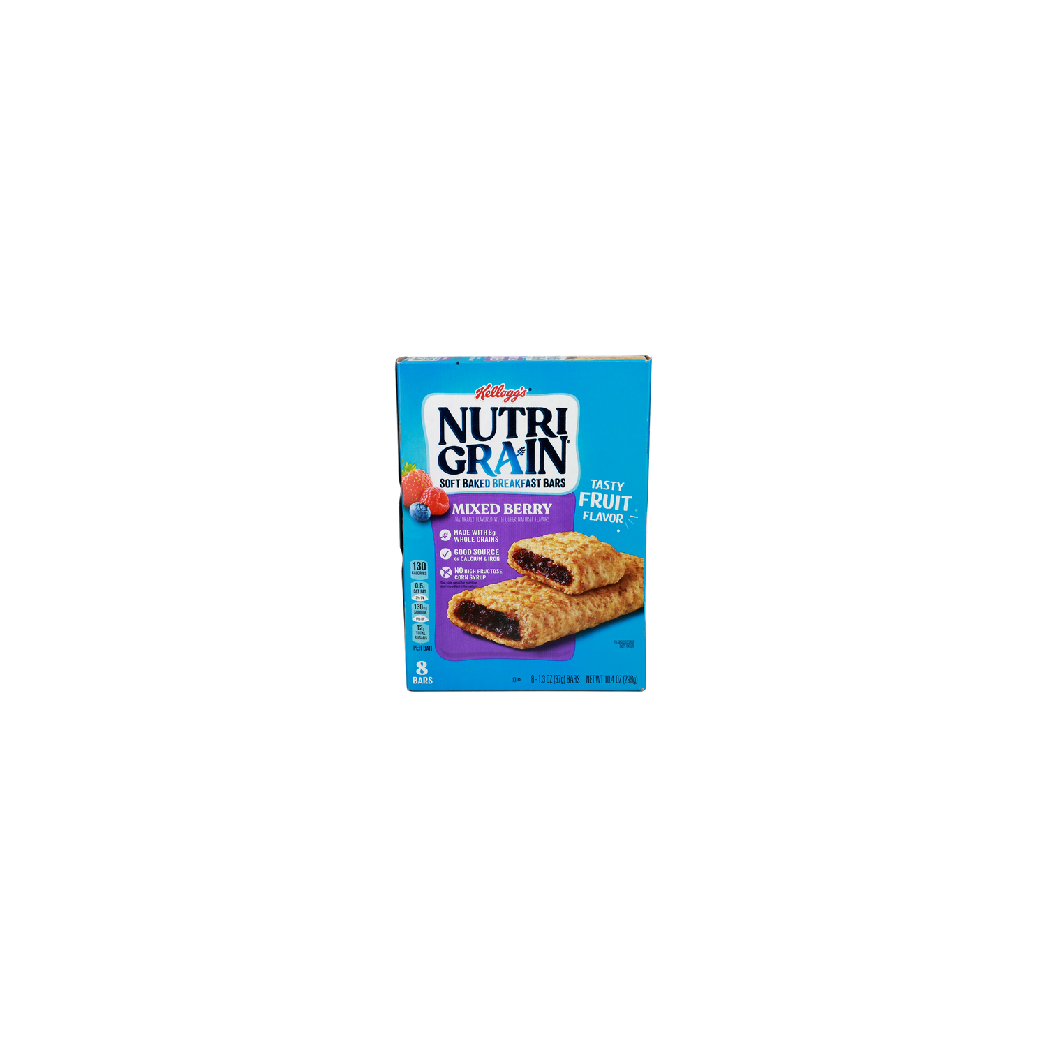 Kellogg's Nutri Grain Mixed Berry Soft Baked Breakfast Bars - 1.3 Ounce - 8 Count Image 1 of 4