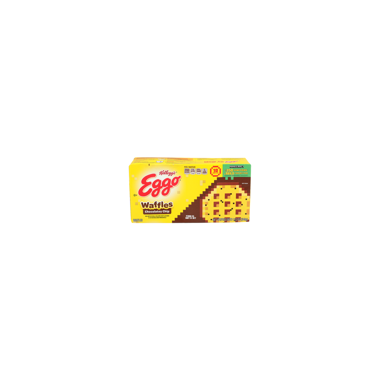KELLOGG's Eggo Chocolatey Chip Waffles - 1.23 Ounce - 10 Count Image 1 of 4
