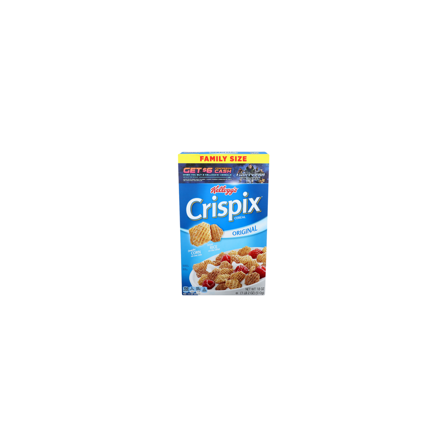 Kellogg's Family Size Original Crispix Cereal - 18 Ounce Image 1 of 4
