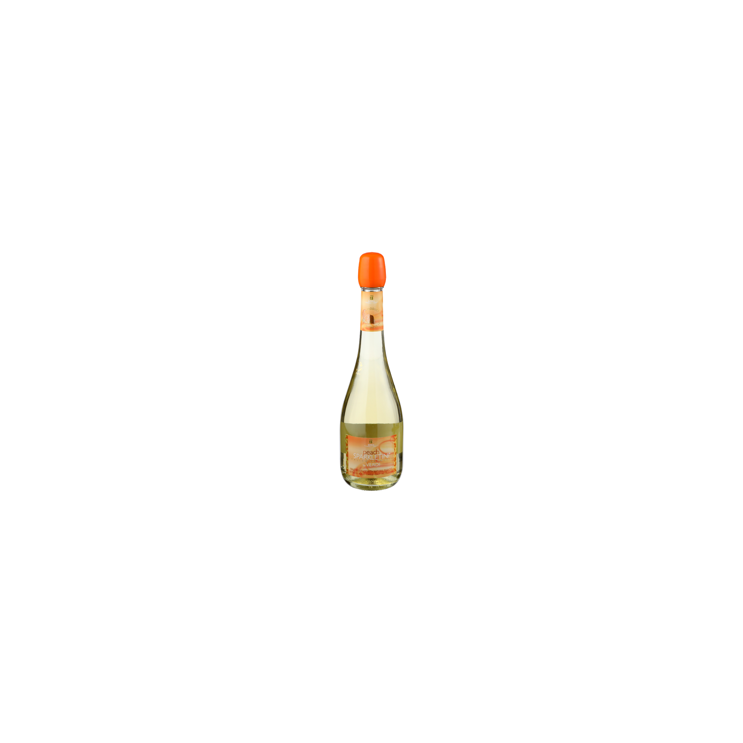 Sparkletini Peach Italian Spumante By Verdi - 1 Pint Image 1 of 2