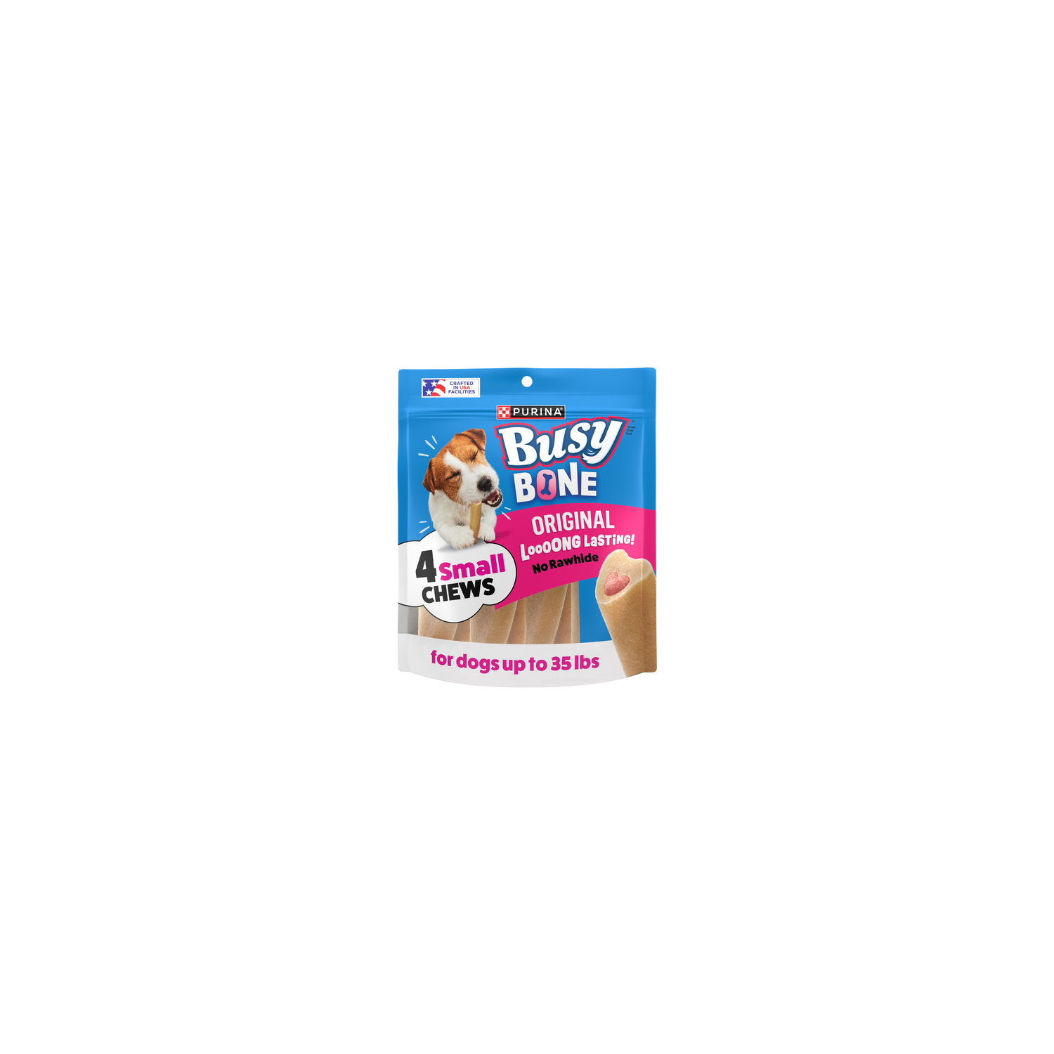Purina Busy Bone Small Breed Adult Dog Chew Treats, Mini - 6.5 Ounce Image 1 of 4