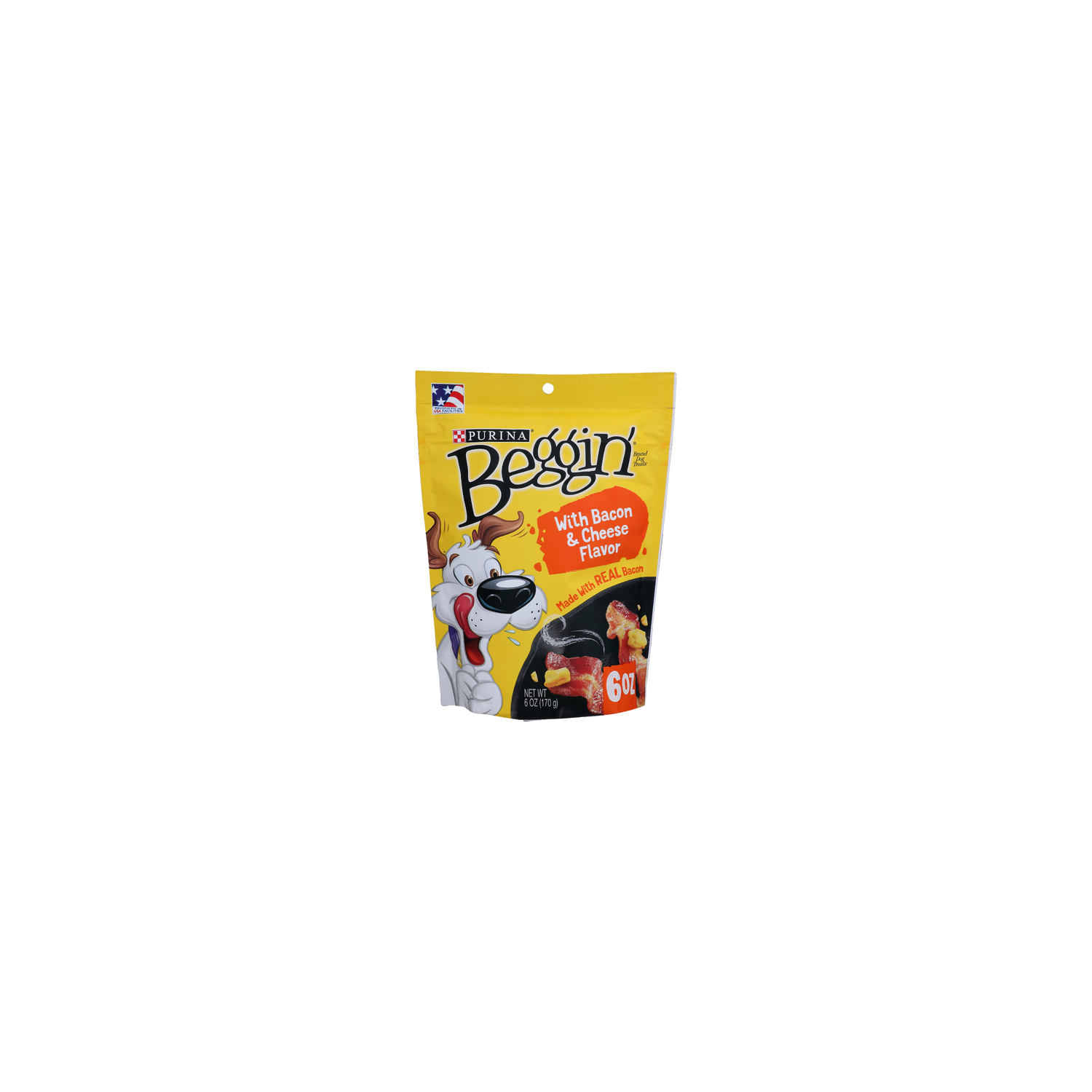 Purina Beggin' Brand With Bacon & Cheese Beggin' Brand Dog Treats - 6 Ounce Image 1 of 4