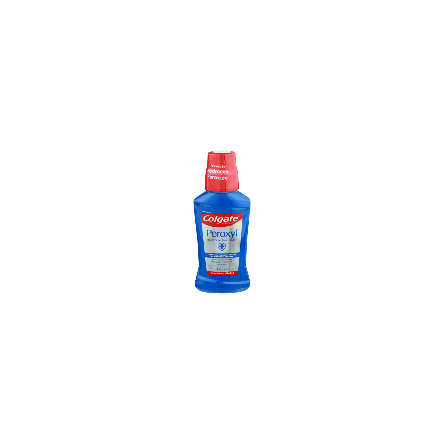 Colgate Mild Mint Peroxyl Mouth Sore Rinse - 8.4 Fluid Ounce Image 1 of 4