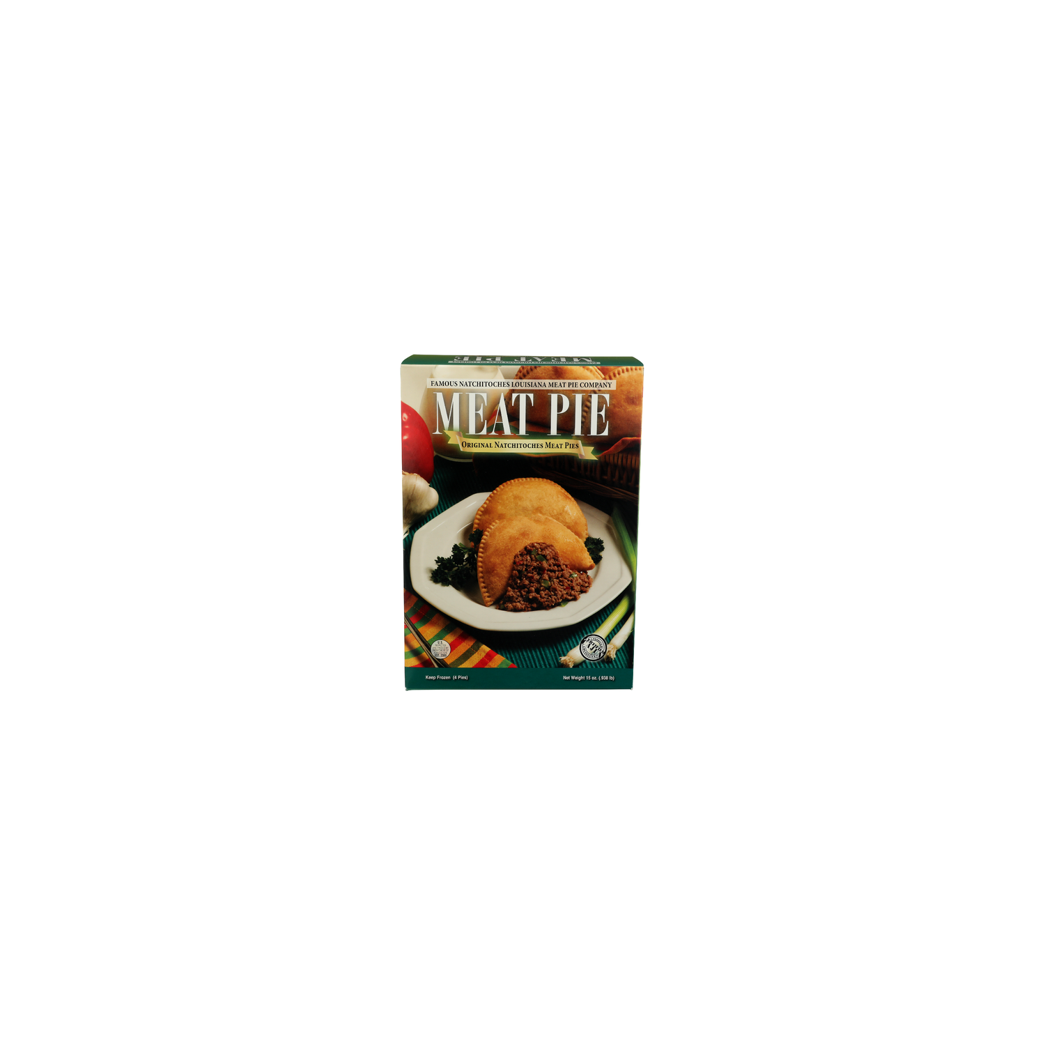 Famous Natchitoches Louisiana Meat Pie Company Original Natchitoches Meat Pies Pie - 3.75 Ounce - 4 Count Image 1 of 4