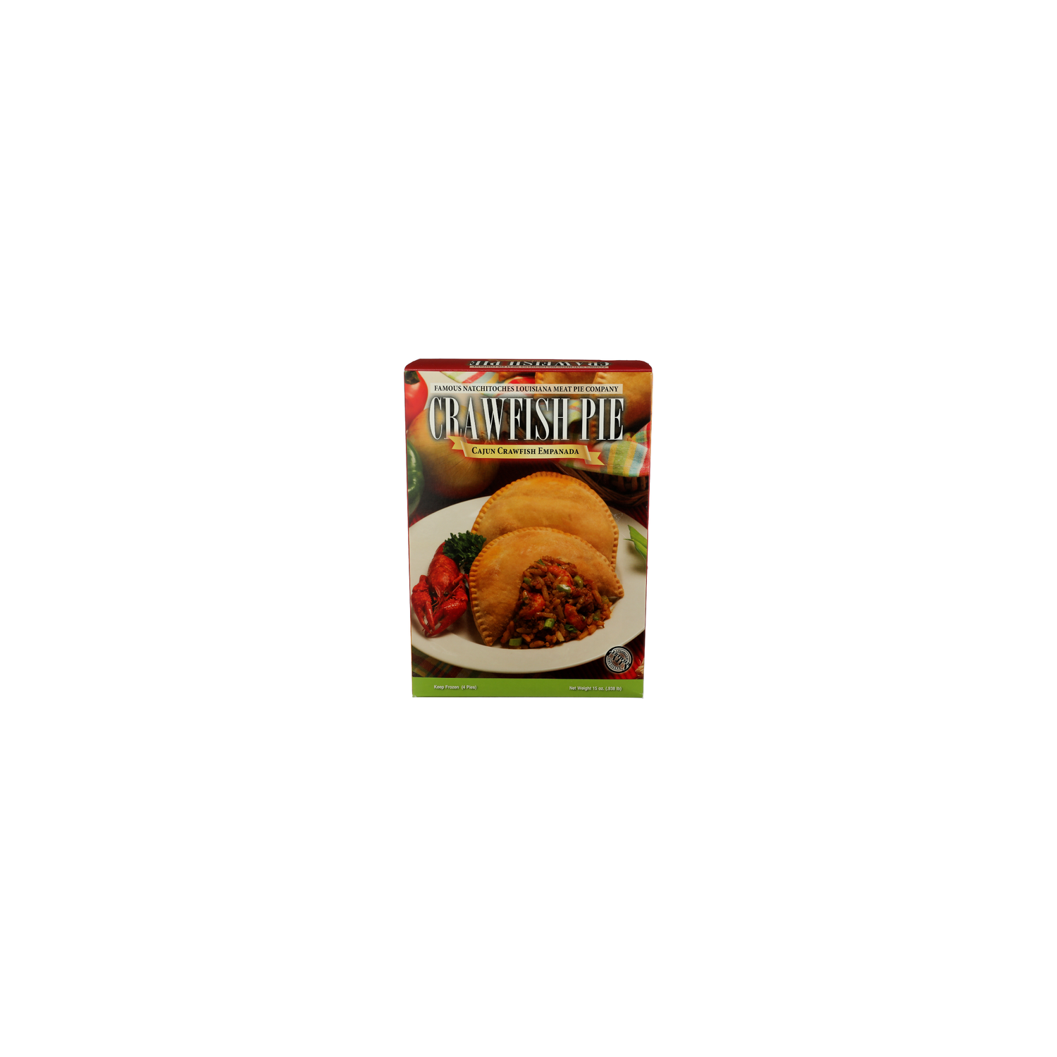 Famous Natchitoches Louisiana Meat Pie Company Natch Pies Crwfsh - 3.75 Ounce - 4 Count Image 1 of 4