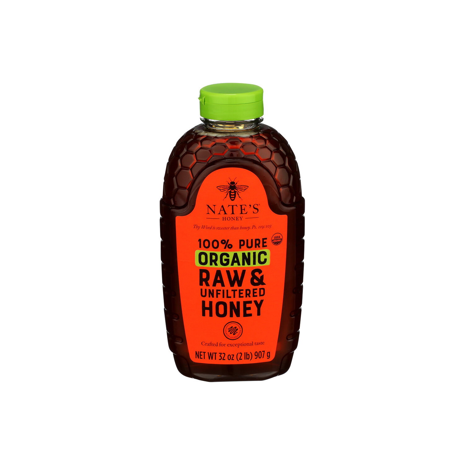 Nature NATE's Honey CO. 100% Pure Raw & Unfiltered Honey - 32 Ounce Image 1 of 4