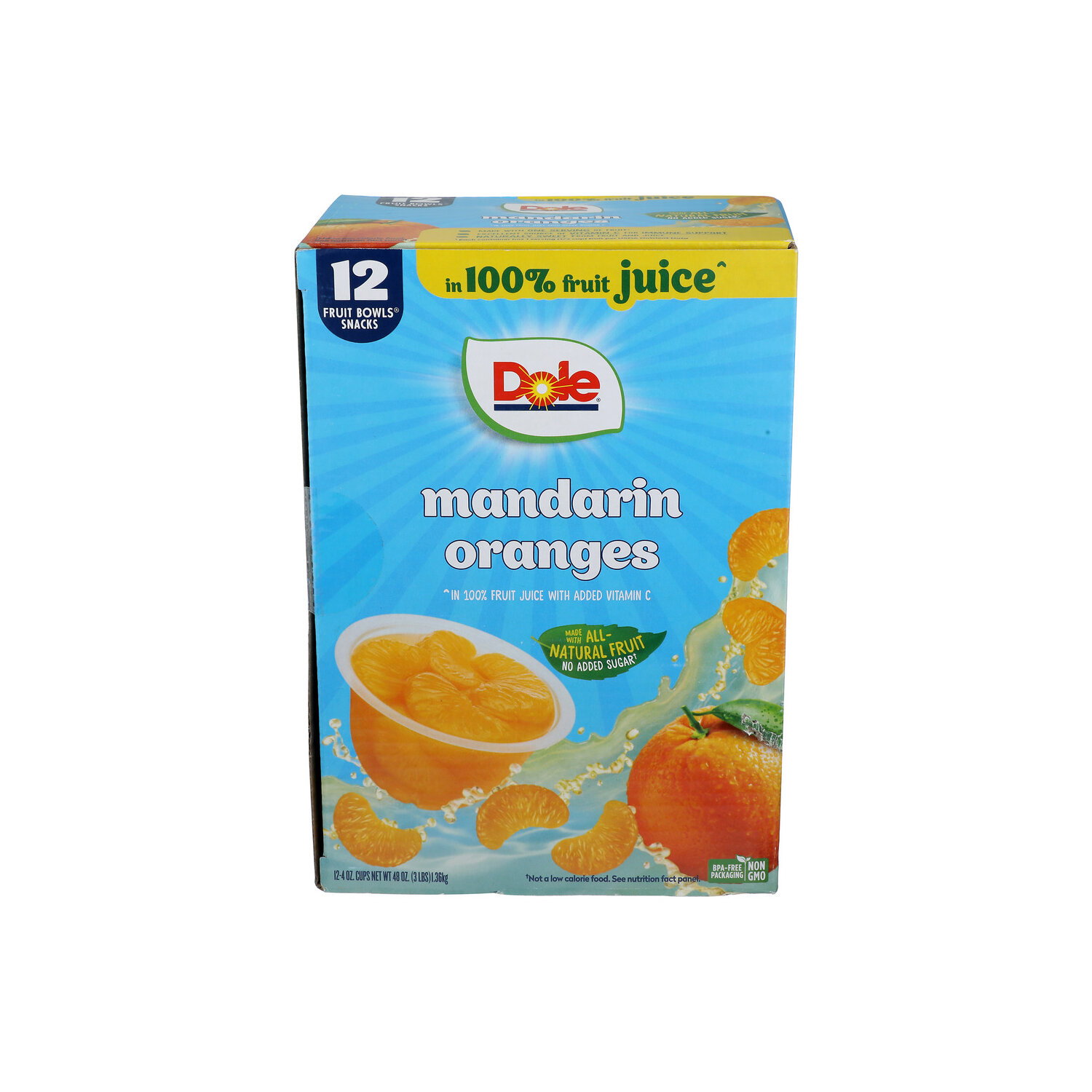 Dole Mandarin Orange In A Box 12 - 4 Ounce - 12 Count Image 1 of 4