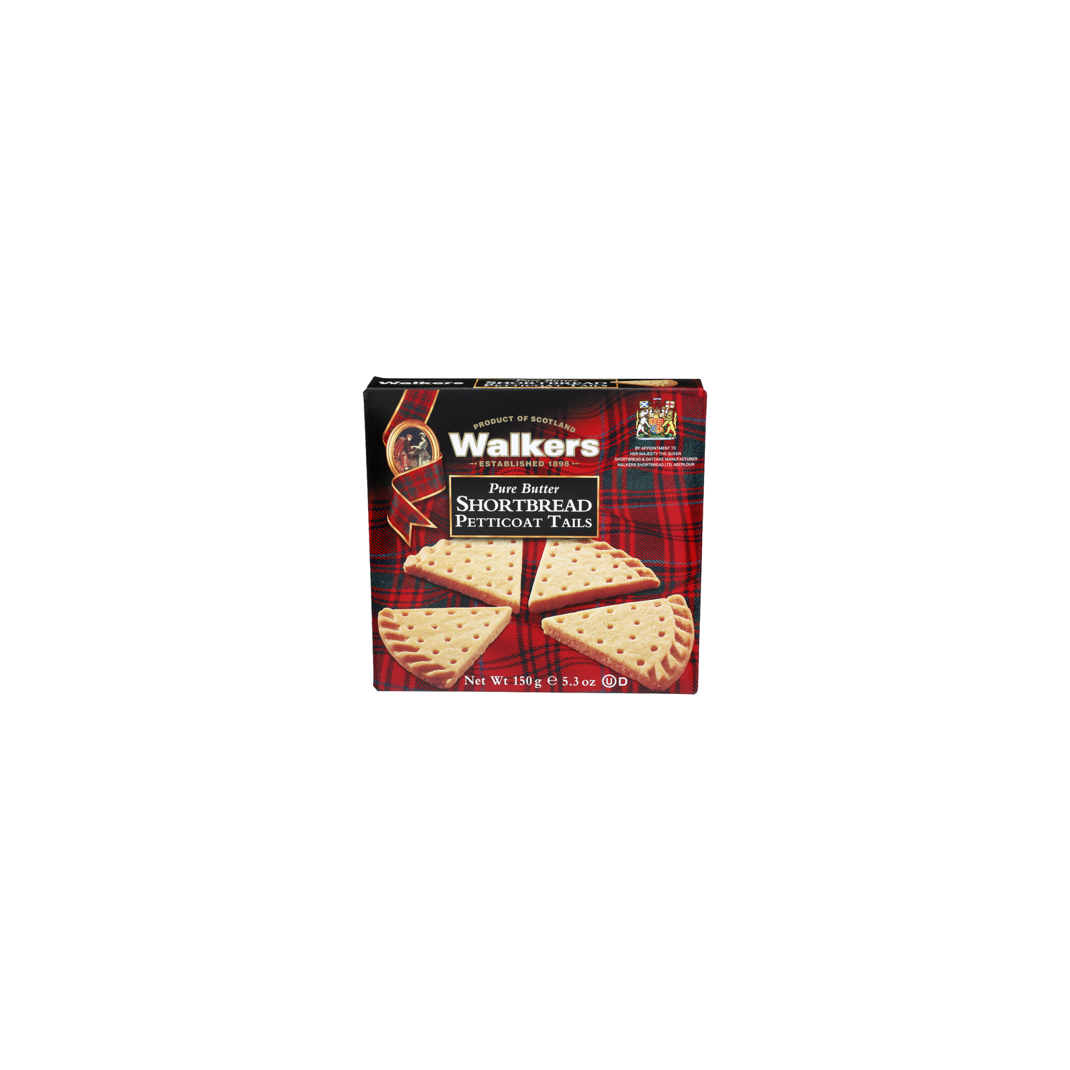 Walkers Shortbread Butter Petticoat Tails Pure - 5.3 Ounce Image 1 of 4