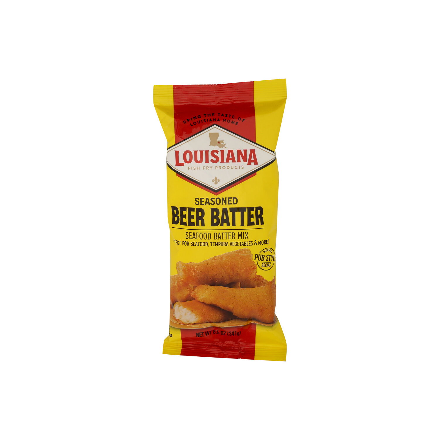 Louisiana Fish Fry Seasoned Beer Batter Seafood Mix - 8.5 Ounce Image 1 of 4