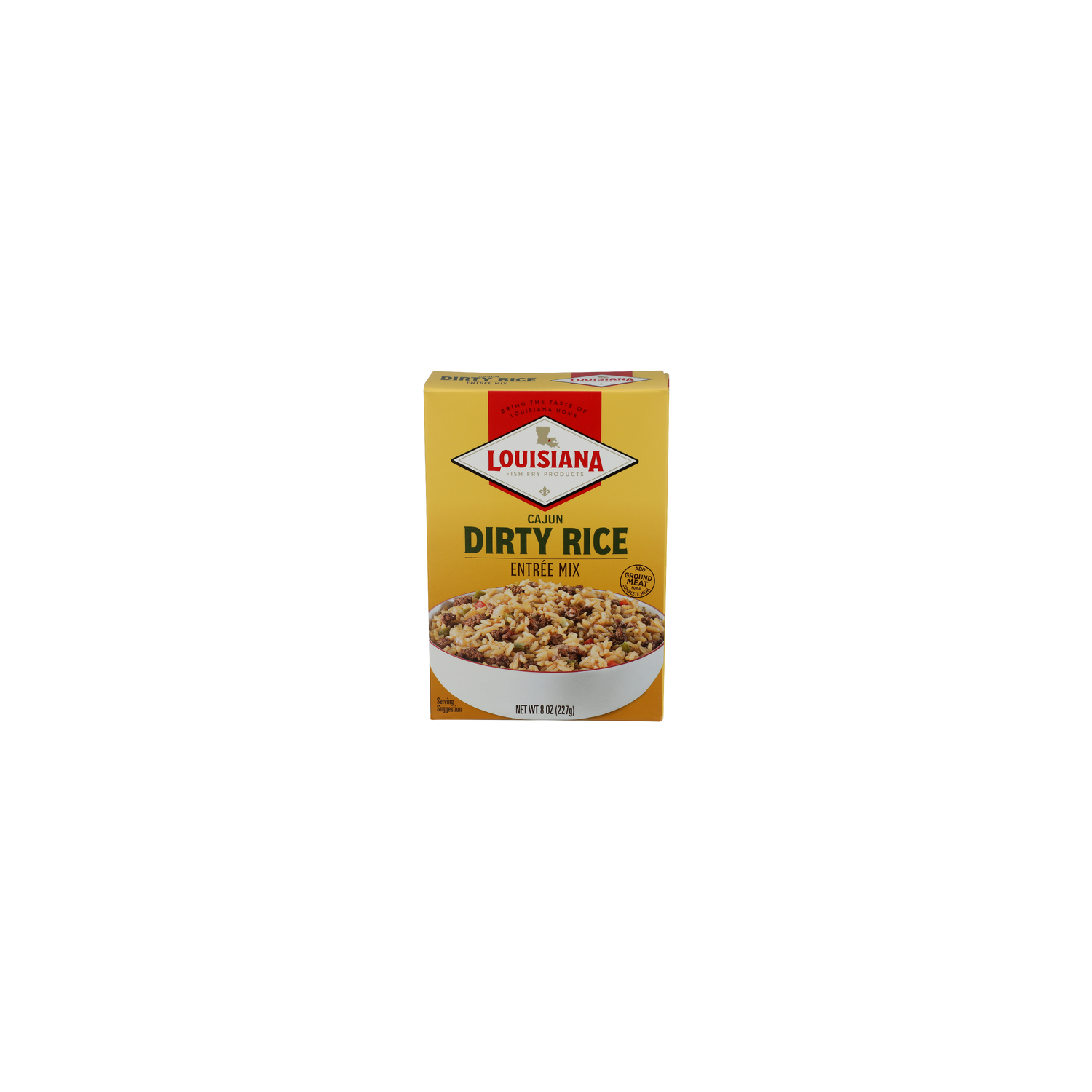Louisiana Fish Fry Cajun Entree Mix Dirty Rice - 8 Ounce Image 1 of 4