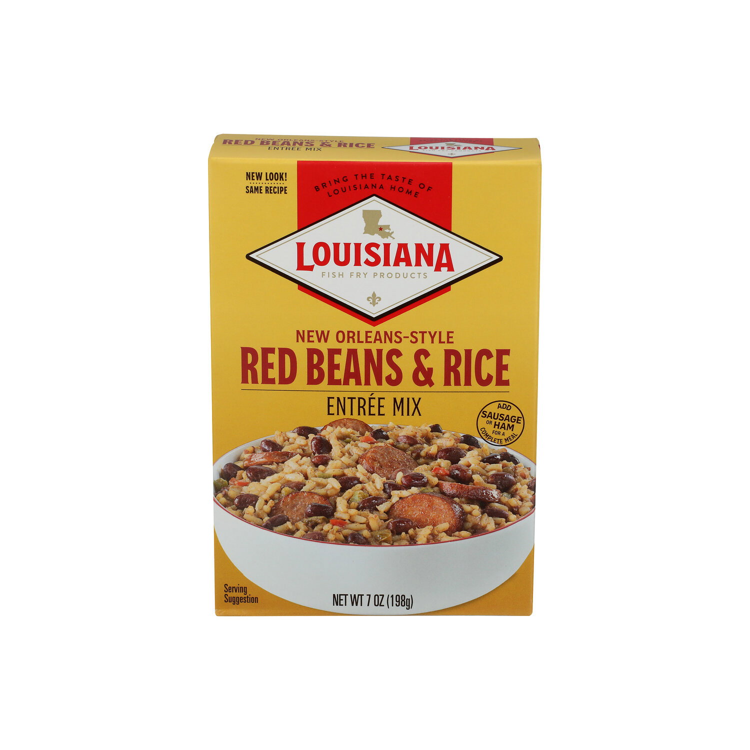 Louisiana Fish Fry Red Beans & Rice Entree Mix - 7 Ounce Image 1 of 4