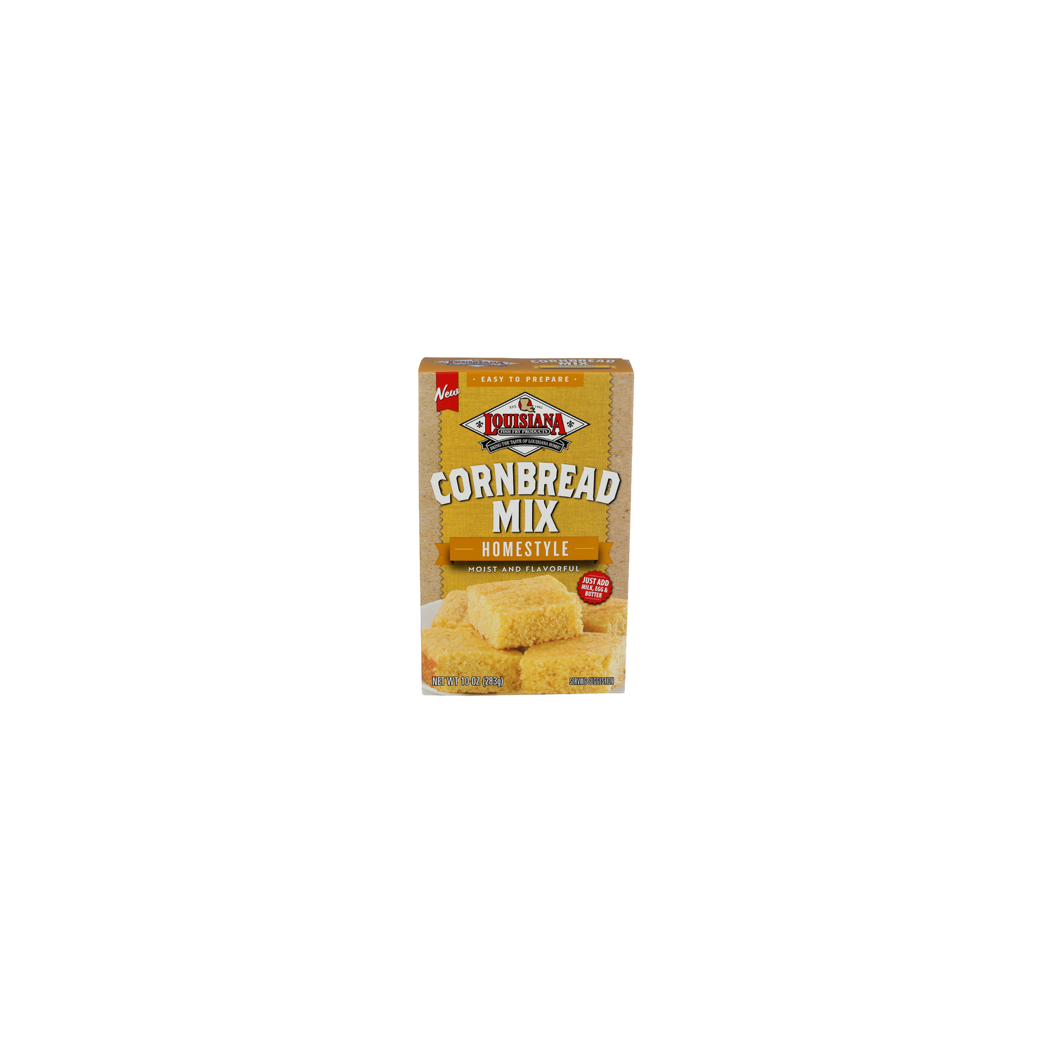 Louisiana Fish Fry Homestyle Cornbread Mix - 10 Ounce Image 1 of 4