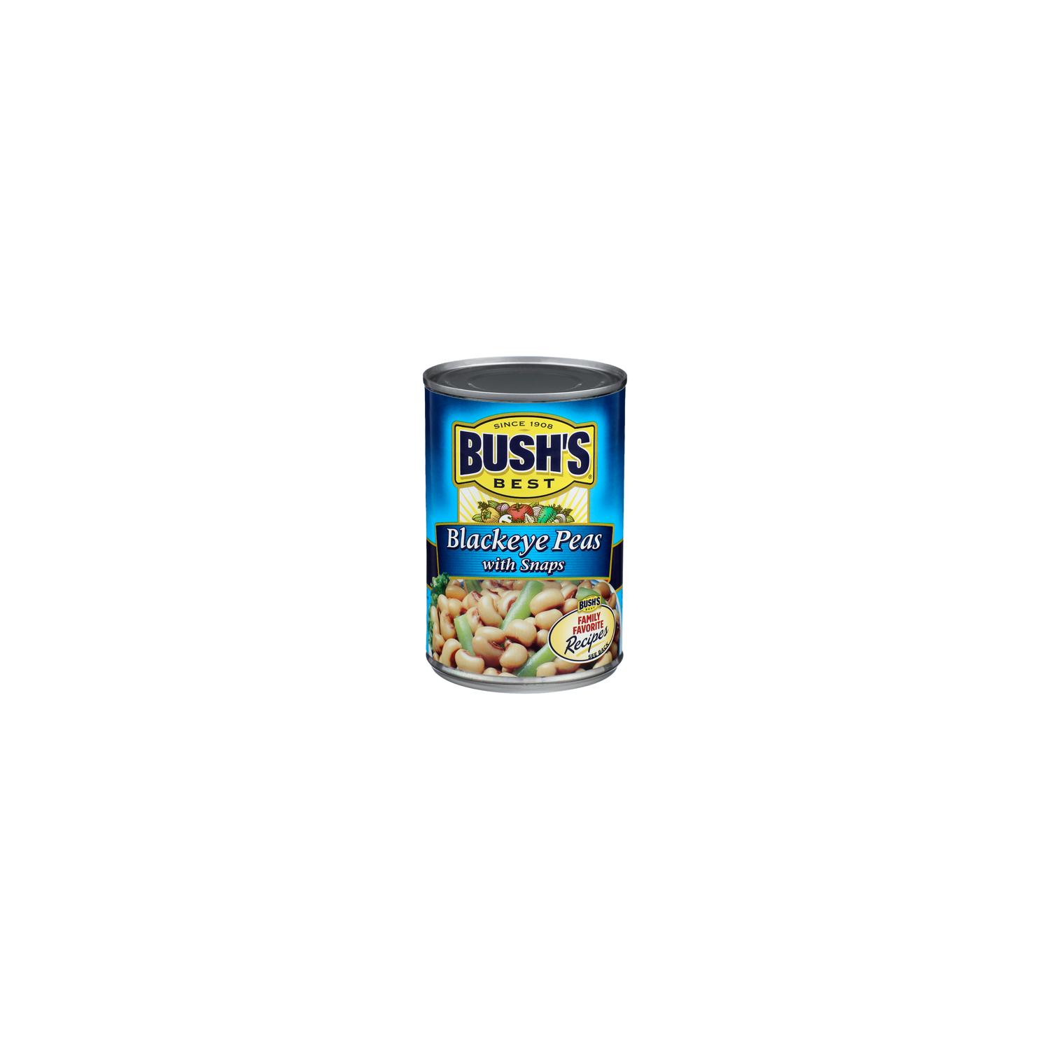 Bush's Best Canned Beans With Snaps Blackeye Peas - 15.8 Ounce Image 1 of 4
