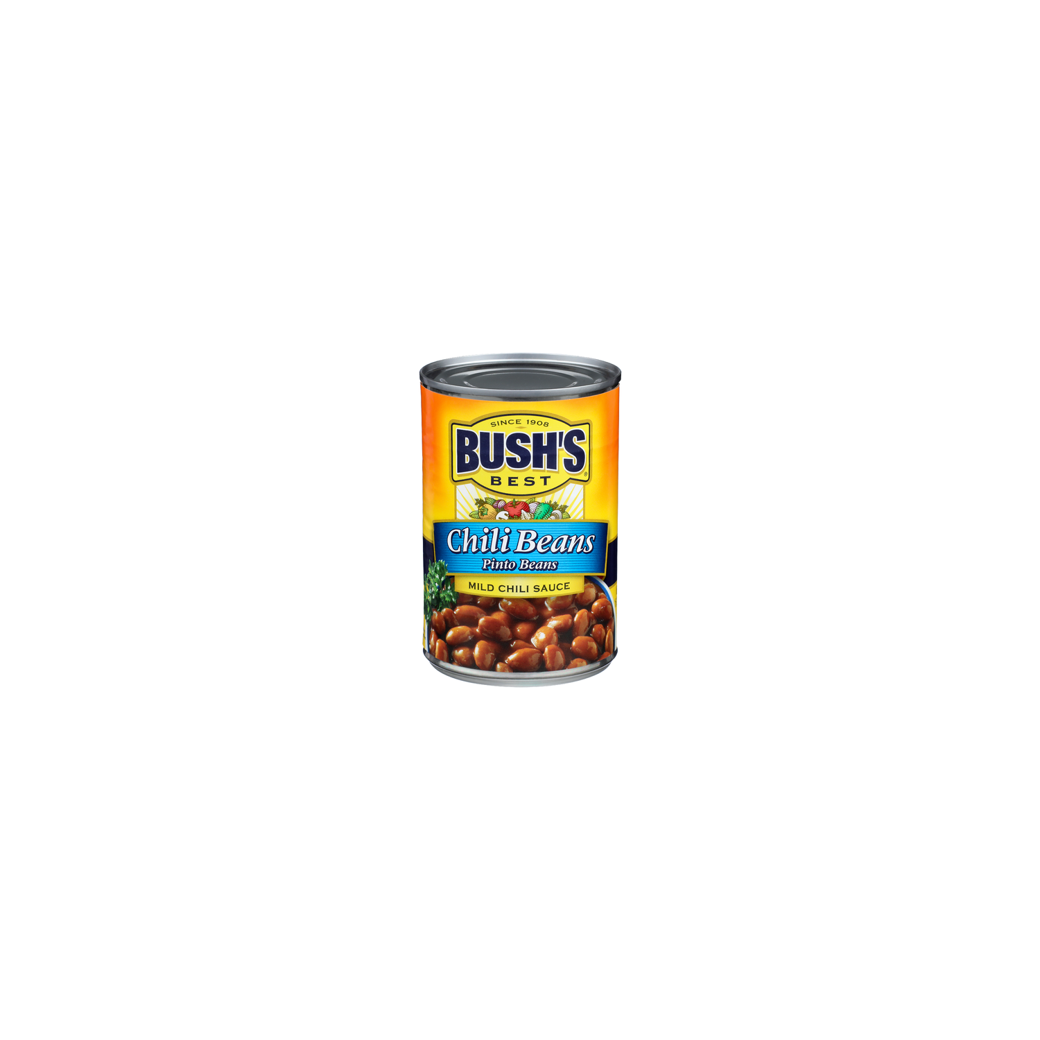 Bush's Best Canned Beans Mild Chili Sauce Pinto - 16 Ounce Image 1 of 4
