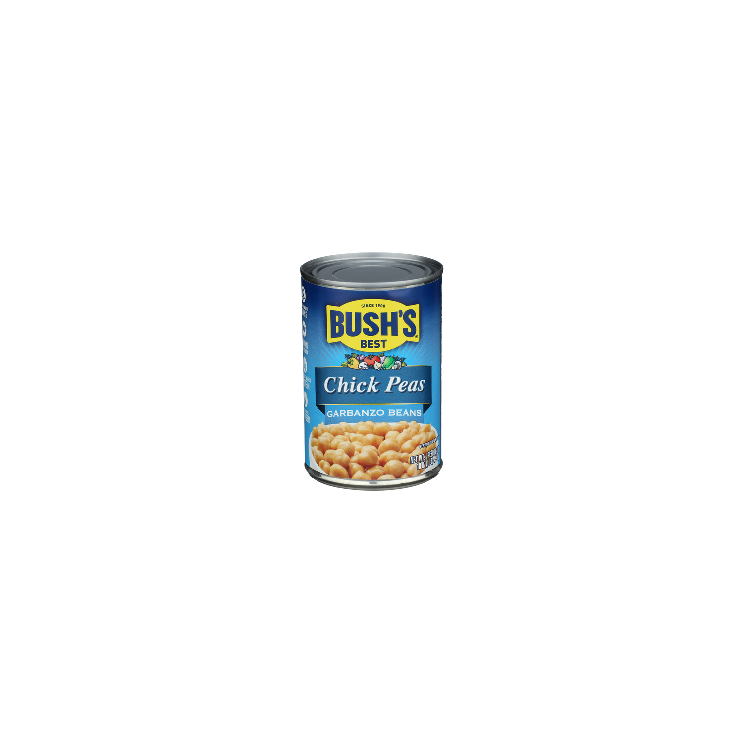 BUSH's BEST Canned Beans Garbanzo Beans - 16 Ounce Image 1 of 4