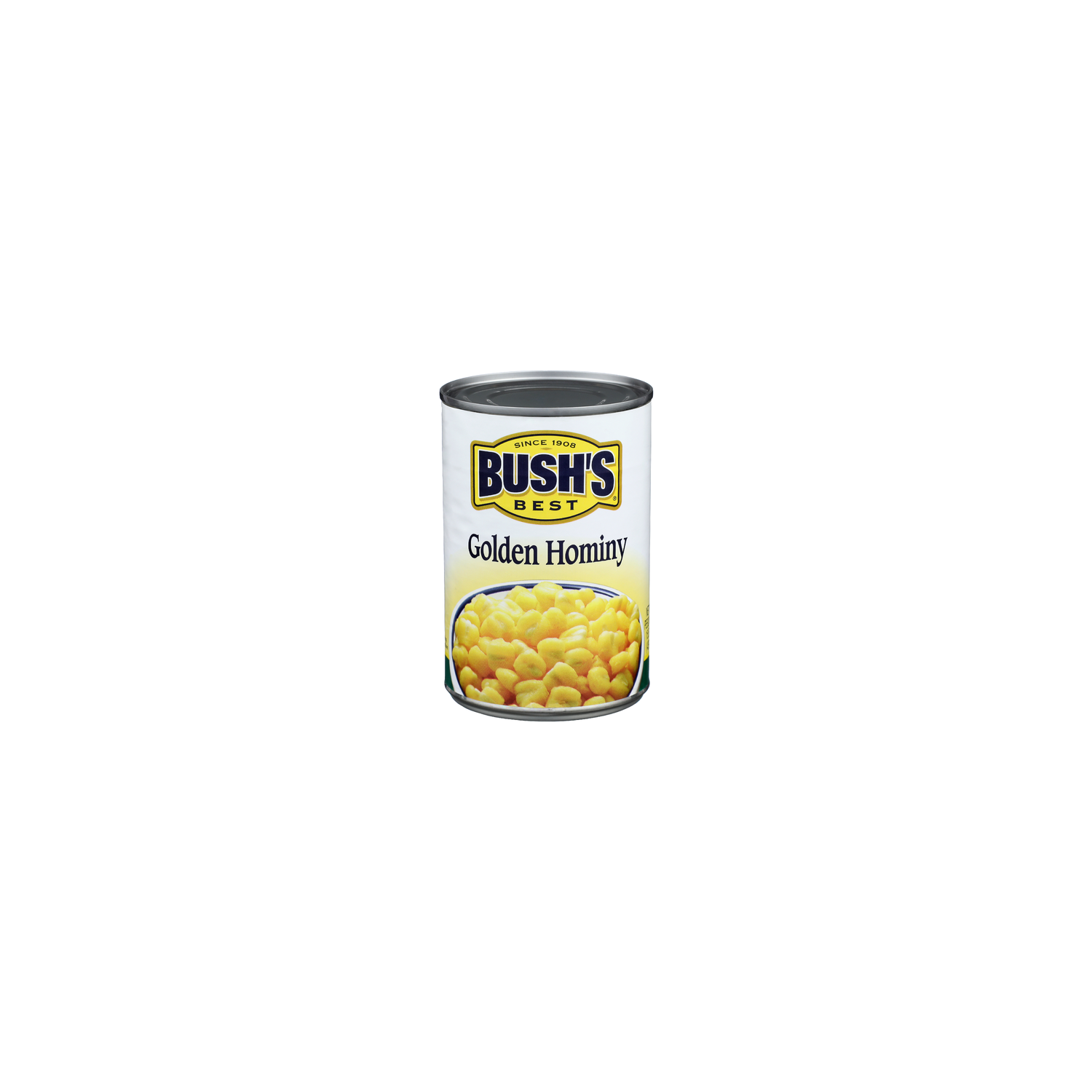 Bush's Best Canned Vegetables Golden Hominy - 15.5 Ounce Image 1 of 4