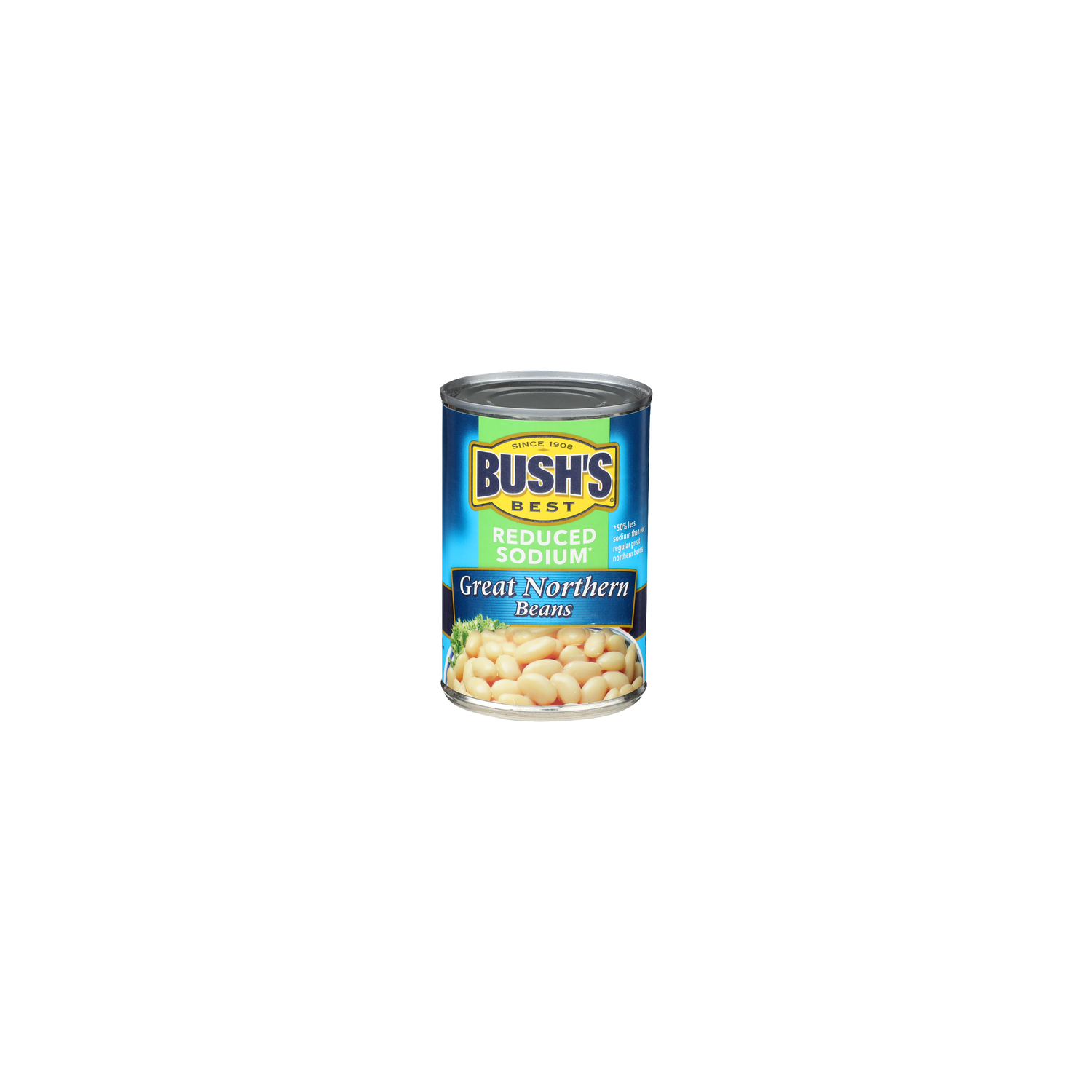 Bush's Best Canned Beans Great Northern - 15.8 Ounce Image 1 of 4