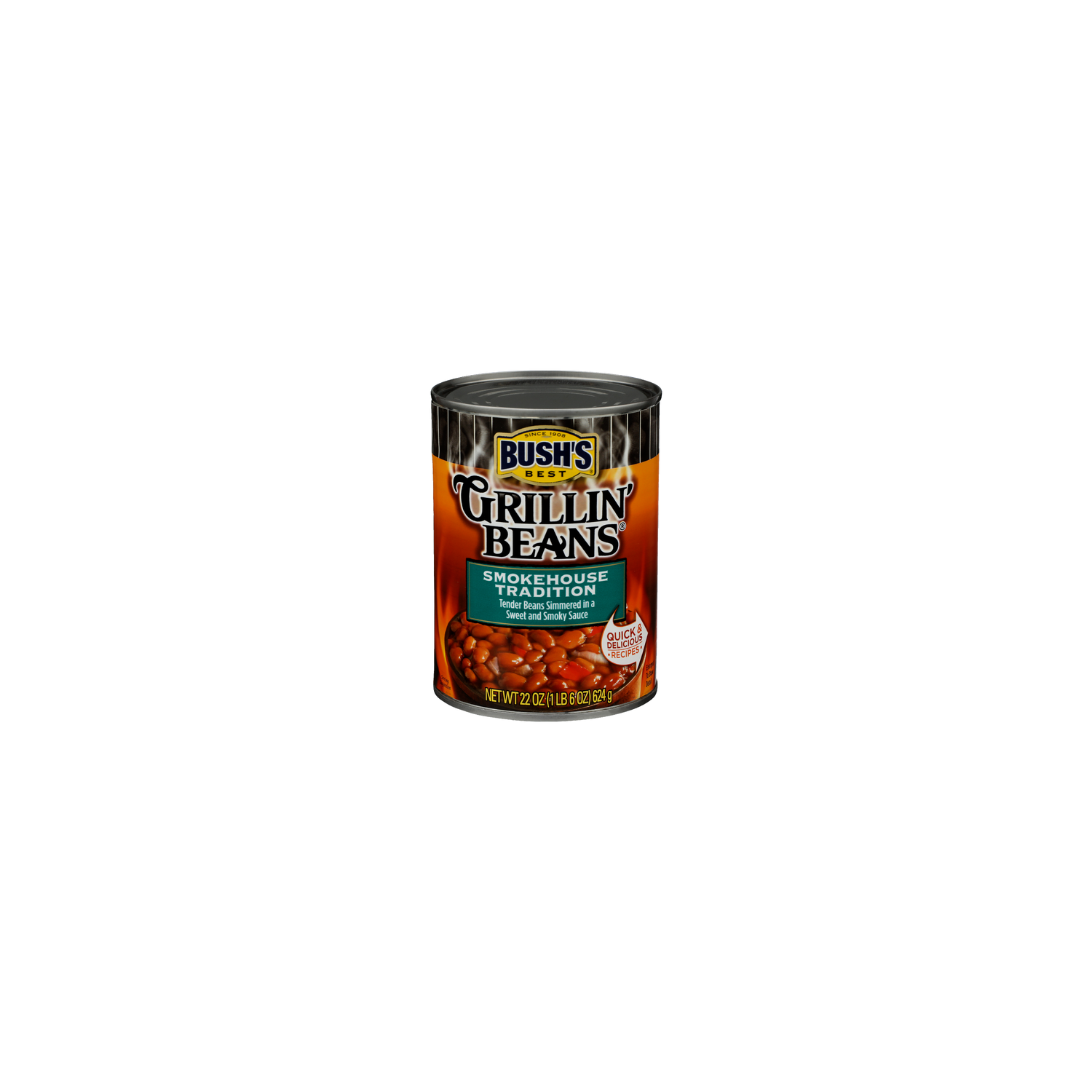 Bush's Best Canned Beans Smokehouse Tradition Grillin' - 22 Ounce Image 1 of 4
