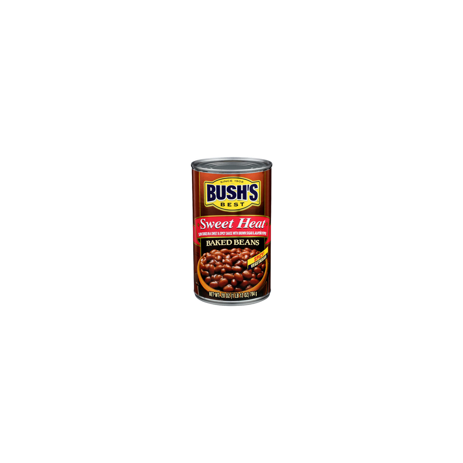 Bush's Best Canned Beans Spicy! Sweet Heat Baked - 28 Ounce Image 1 of 4