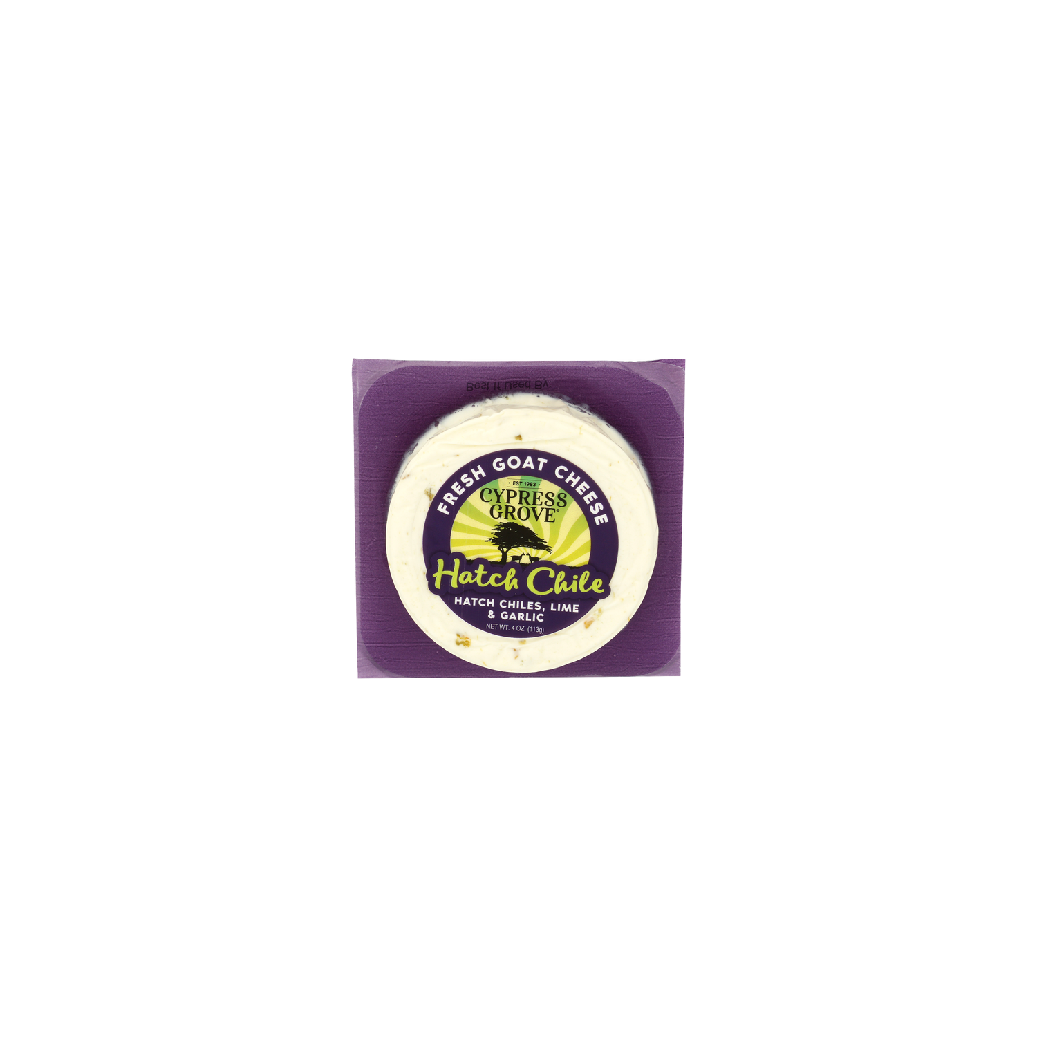 Cypress Grove Hatch Chiles Goat Cheese - 4 Ounce Image 1 of 4