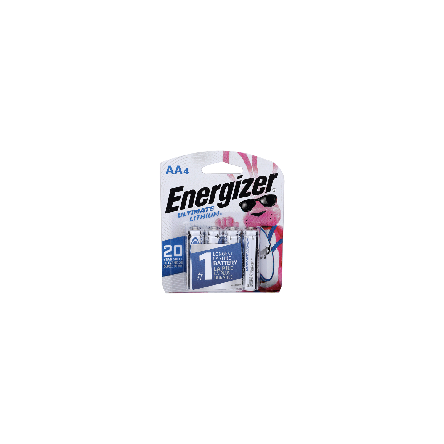 Energizer Ultimate Lithium AA4 Ultimate Lithium Batteries - 4 Count Image 1 of 2