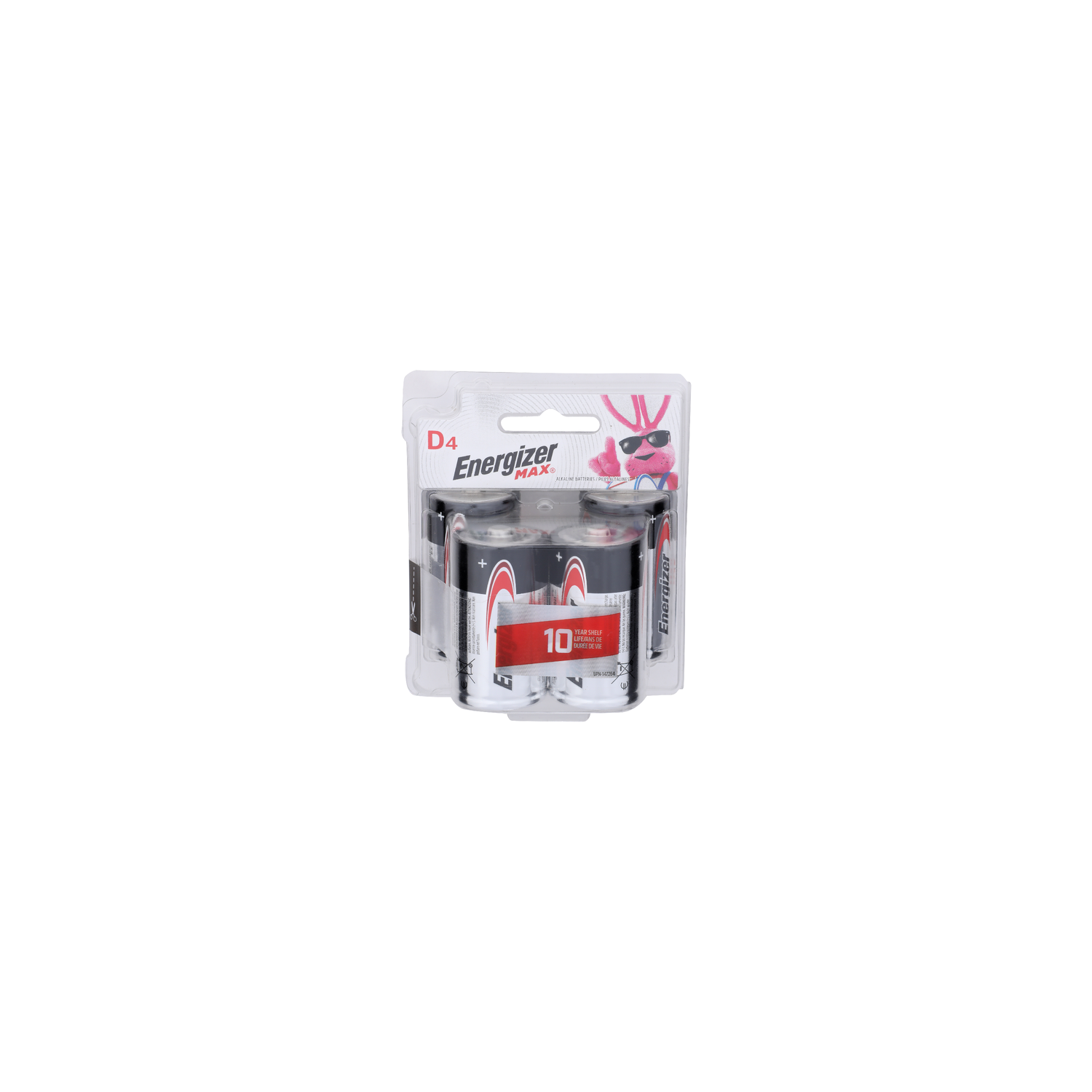 Energizer Max D4 1,5v Alkaline Batteries - 2 Count Image 1 of 2