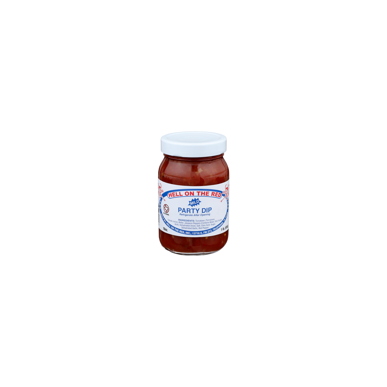 Hell On The Red Mild Party Dip - 16 Ounce Image 1 of 4