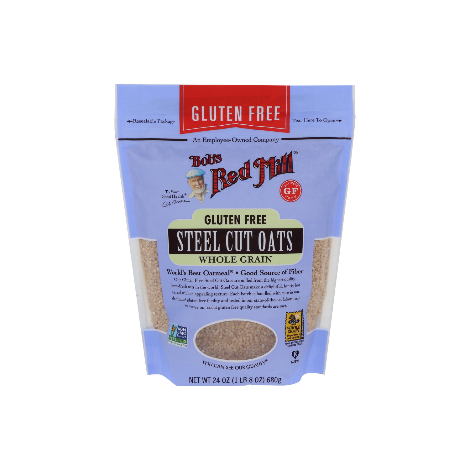 BOB's Red Mill Gluten Free Steel Cut Oats - 24 Ounce Image 1 of 4