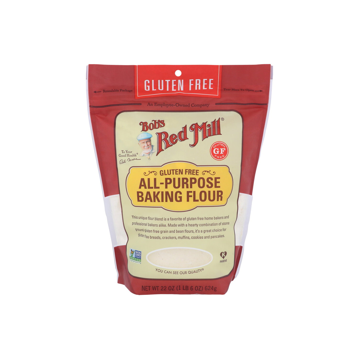 BOB's Red Mill Flour Gluten Free, All Purpose - 22 Ounce Image 1 of 4