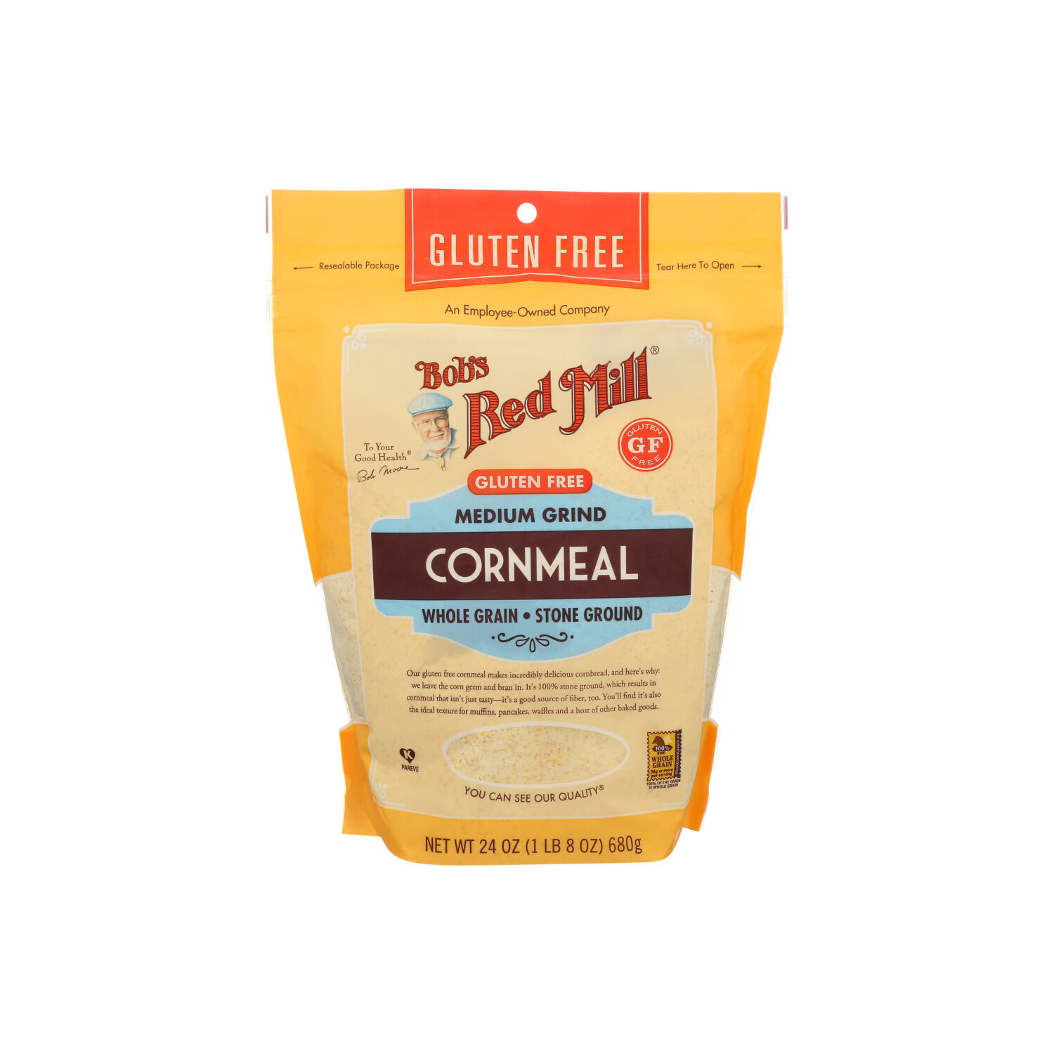 BOB's Red Mill Cornmeal Gluten Free - 24 Ounce Image 1 of 2