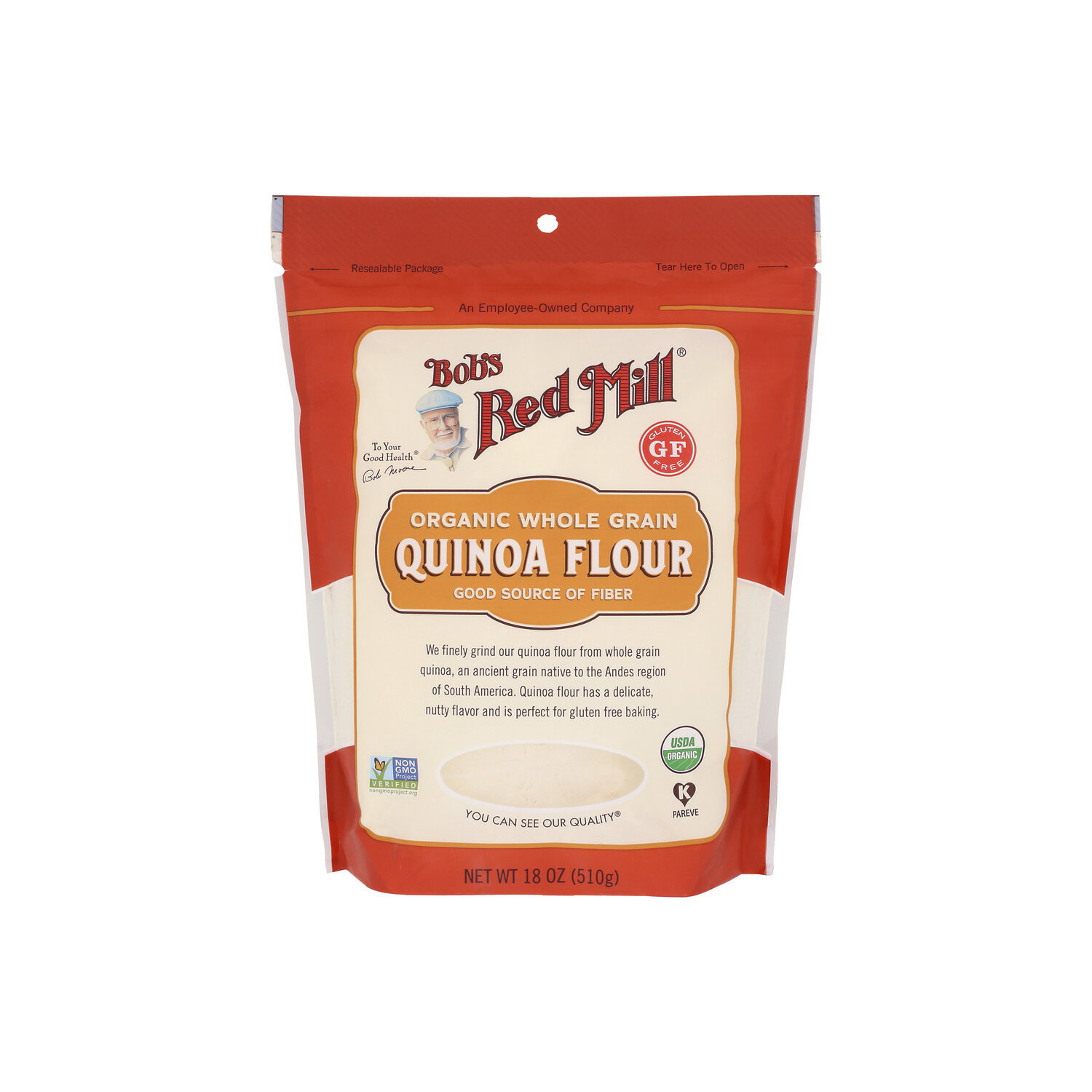 BOB's Red Mill Organic Quinoa Flour - 18 Ounce Image 1 of 4