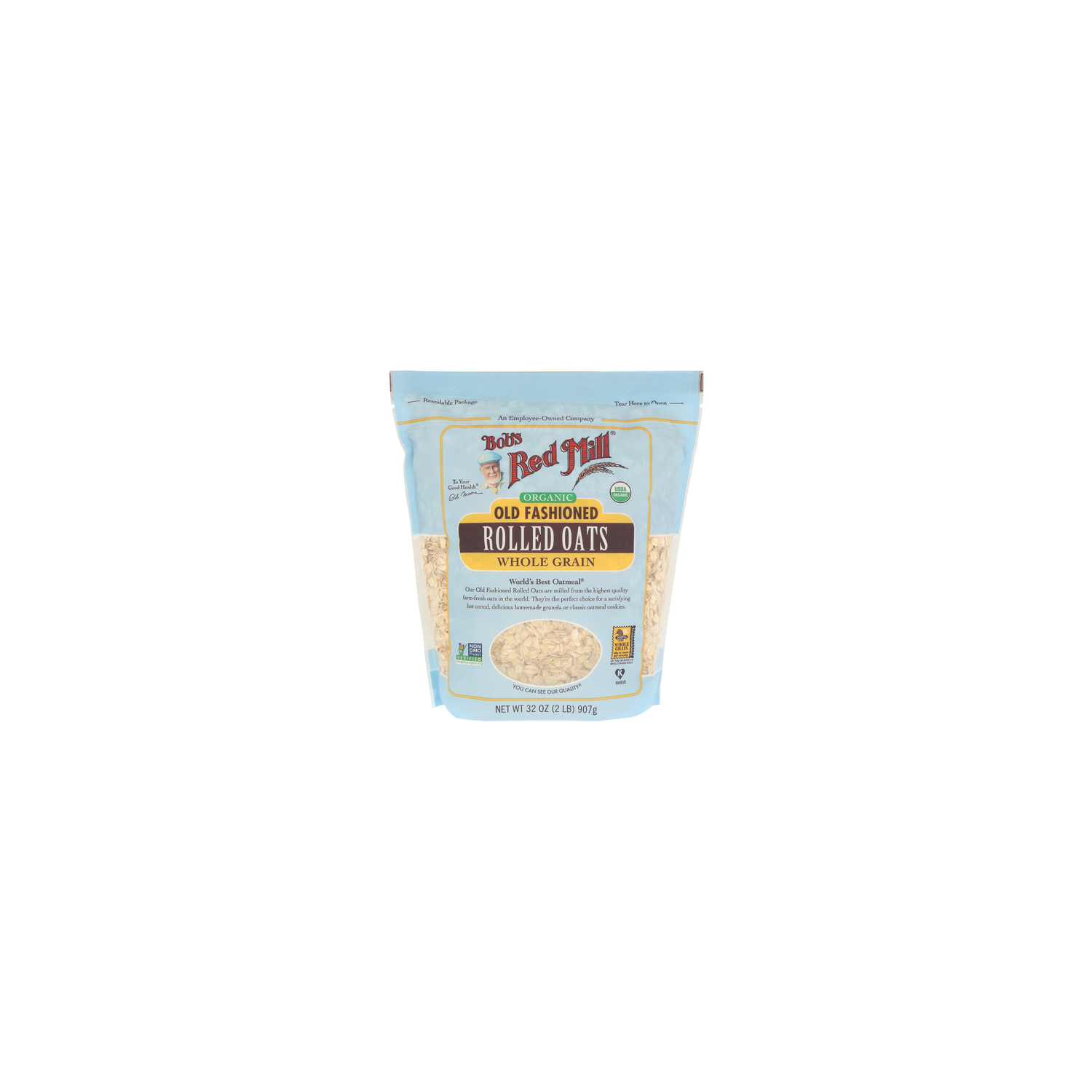 Bob's Red Mill Organic Old Fashioned Rolled Oats - 32 Ounce