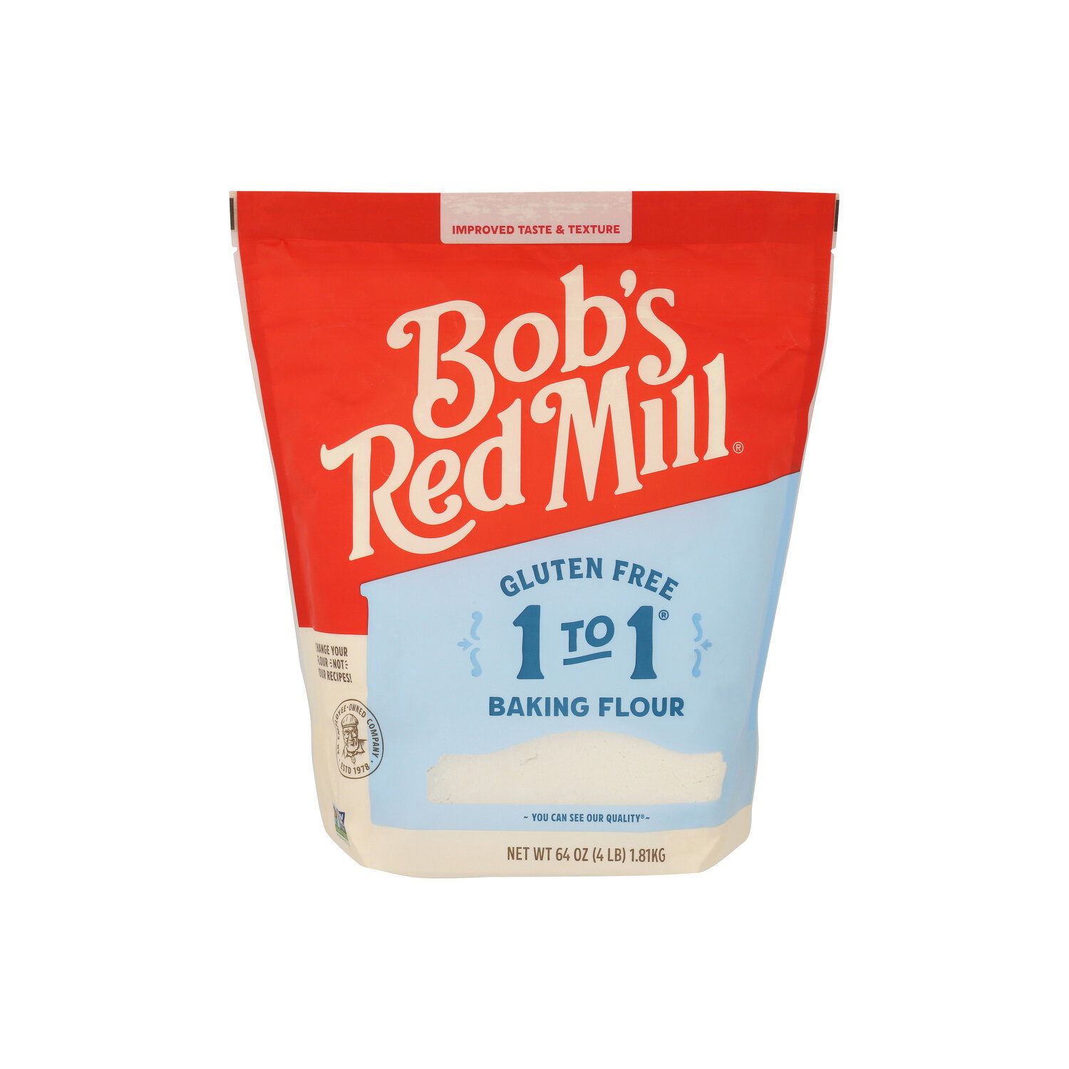 Bob's Red Mill Gluten Free 1-to-1 Baking Flour - 64 Ounce Image 1 of 4