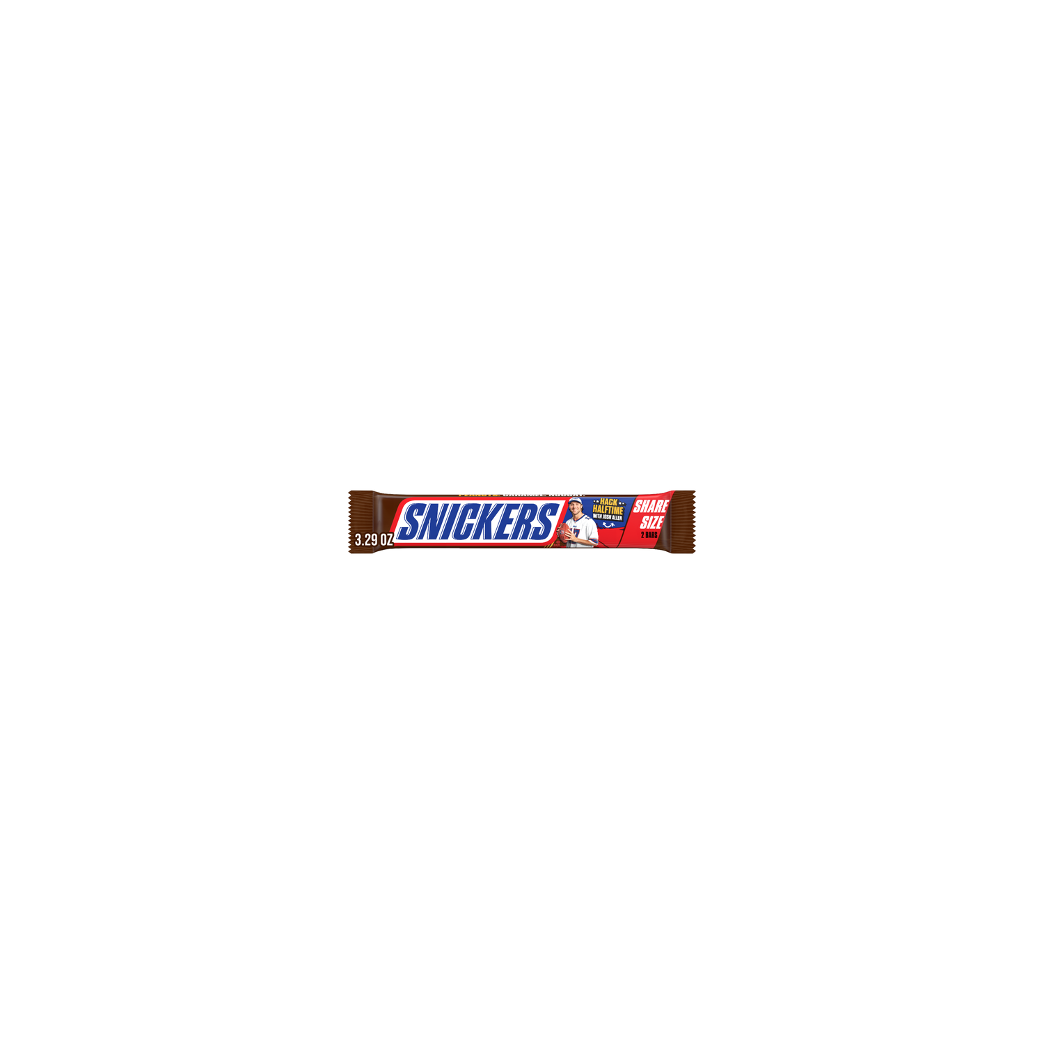 Snickers Original Milk Chocolate Candy Bar, Share Size - 3.29 Ounce Image 1 of 4