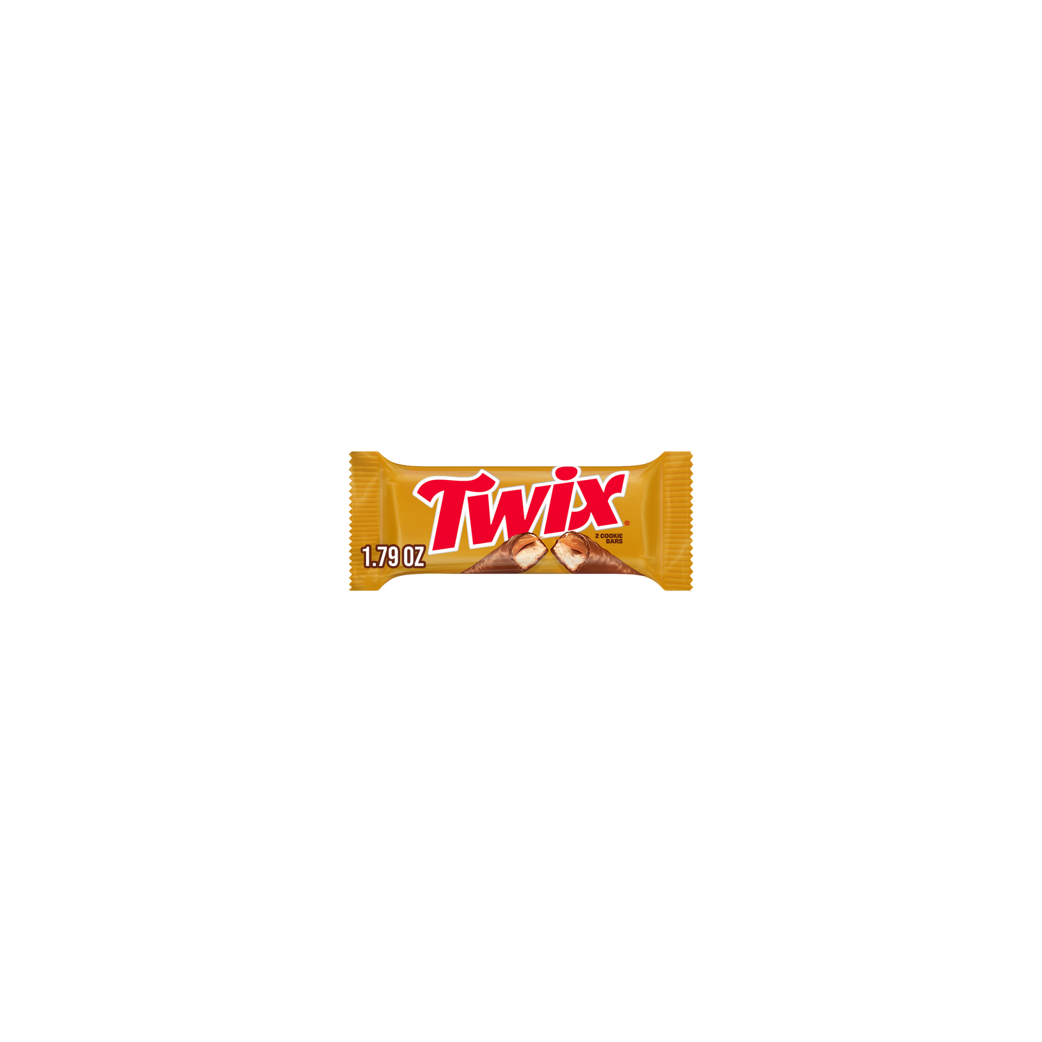 Twix Caramel Cookie Milk Chocolate Candy Bars, Full Size, Pack - 1.79 Ounce Image 1 of 4