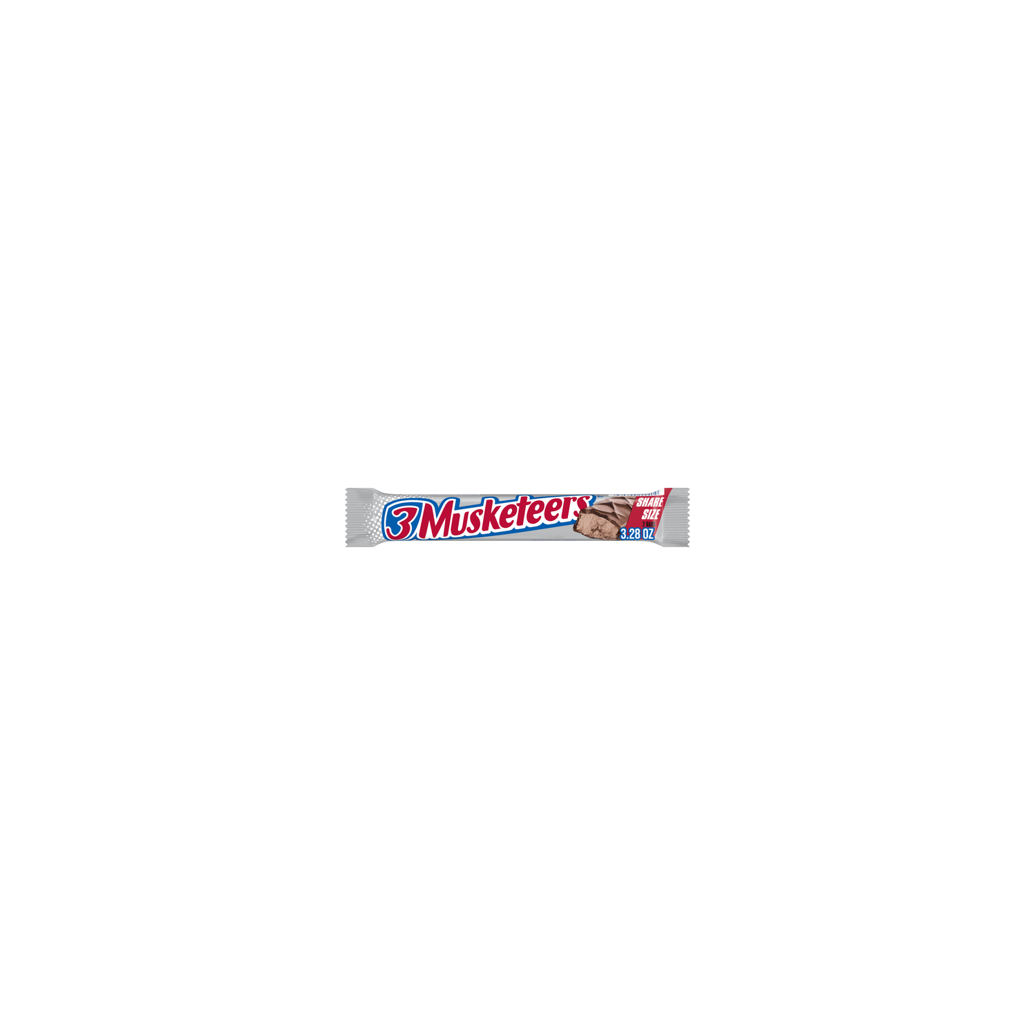 3 Musketeers Milk Chocolate Candy Bar, Sharing Size - 3.28 Ounce Image 1 of 4