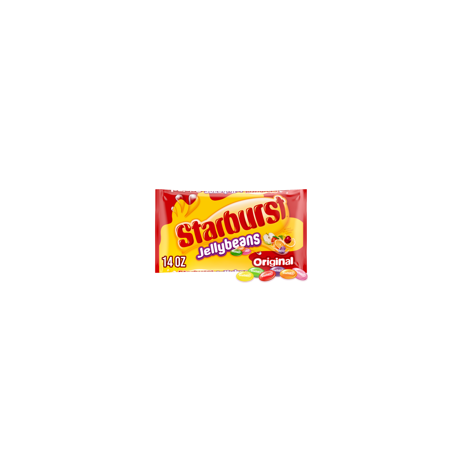 Starburst Original Jelly Beans Gummy Candy, Bag - 14 Ounce Image 1 of 4