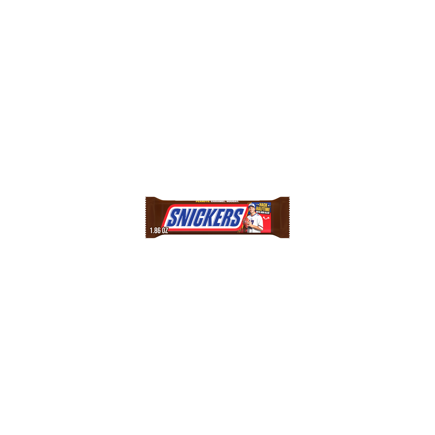 Snickers Chocolate Candy Bar, Full Size , Snacks - 1.86 Ounce Image 1 of 4