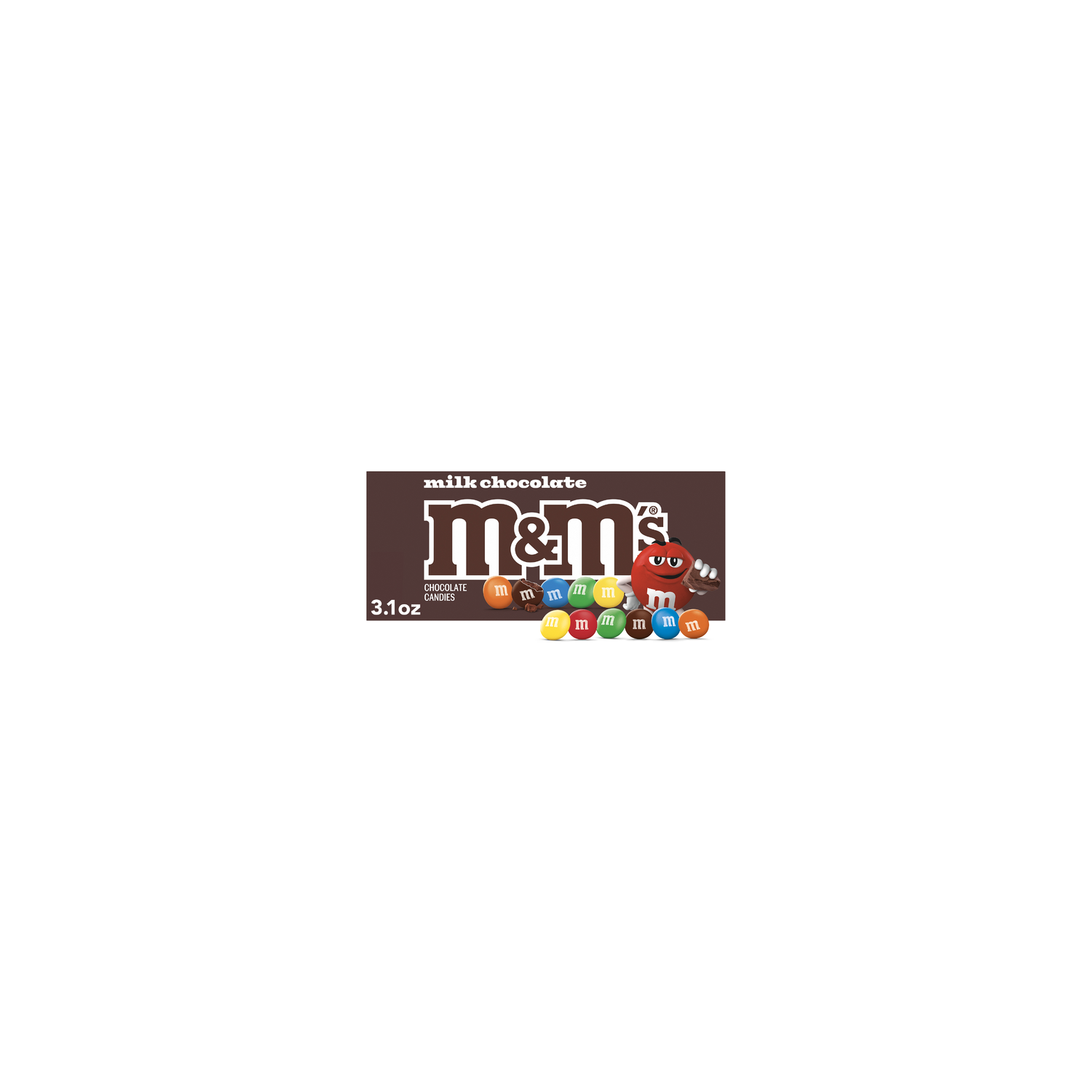 M&M's Milk Chocolate Candy Theater Box, Box - 3.1 Ounce Image 1 of 4