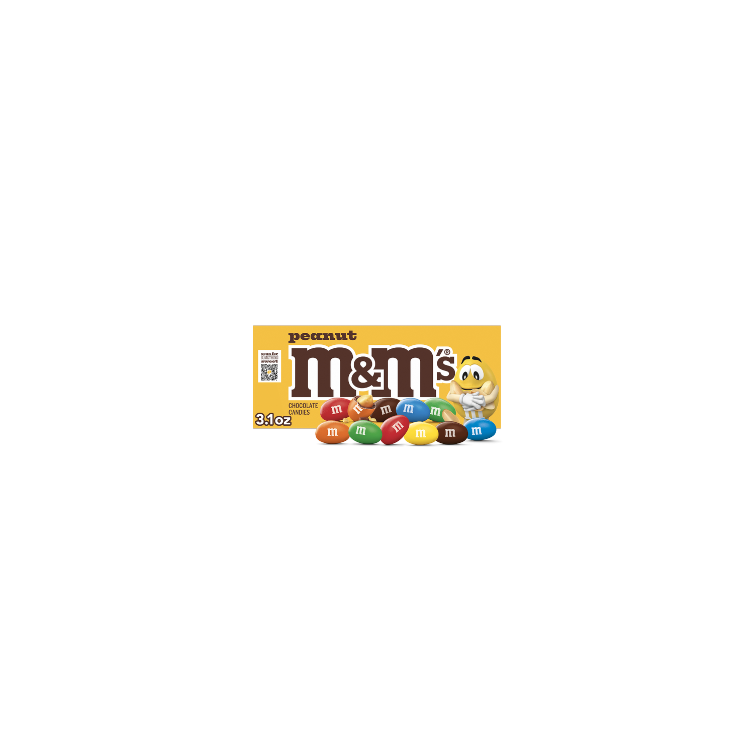 M&M's Theater Box Peanut Milk Chocolate Candy - 3.1 Ounce Image 1 of 4