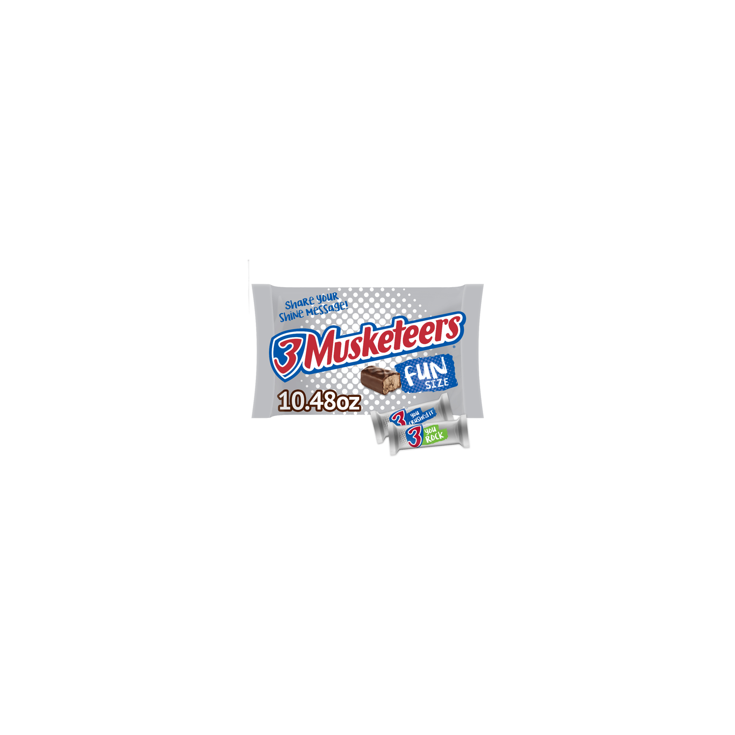 3 Musketeers Fun Size Milk Chocolate Candy Bars - 10.48 Ounce Image 1 of 4