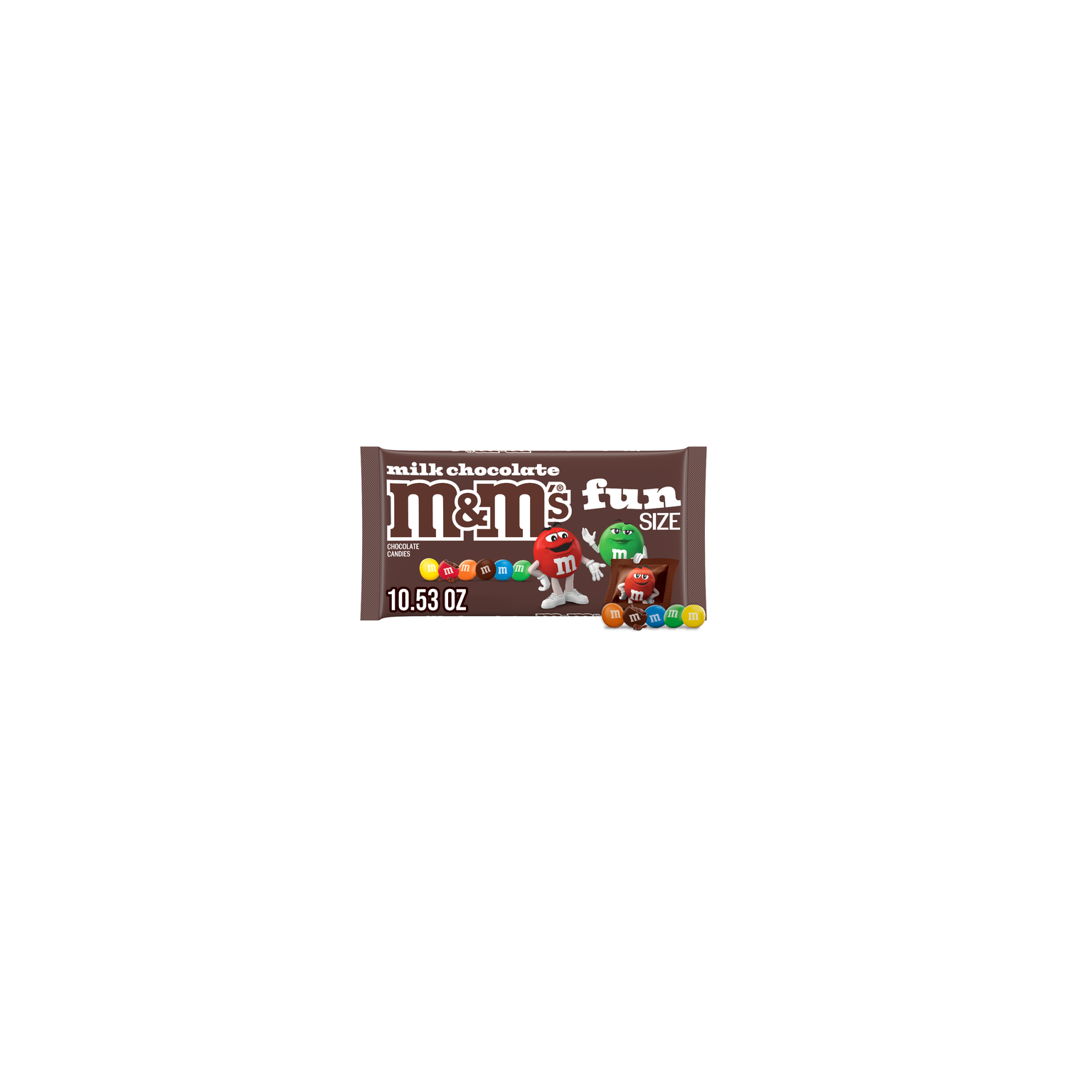 M&M's Fun Size Milk Chocolate Candy, Bag - 10.53 Ounce Image 1 of 4